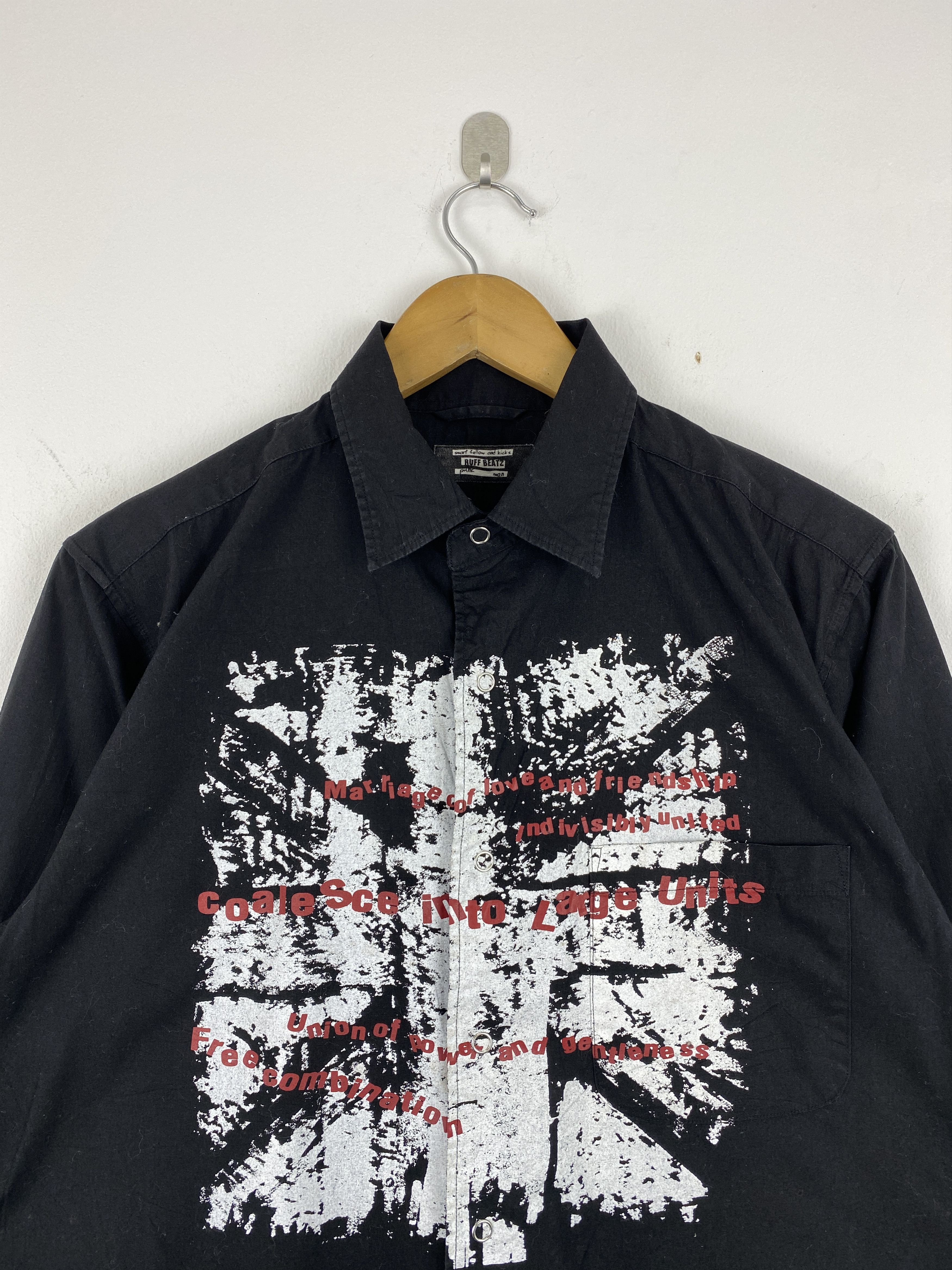 Japanese Brand Ruff Beatz Punk Men Seditionaries Punk Gothic Shirt JZ0020 Size US M / EU 48-50 / 2 - 2 Thumbnail