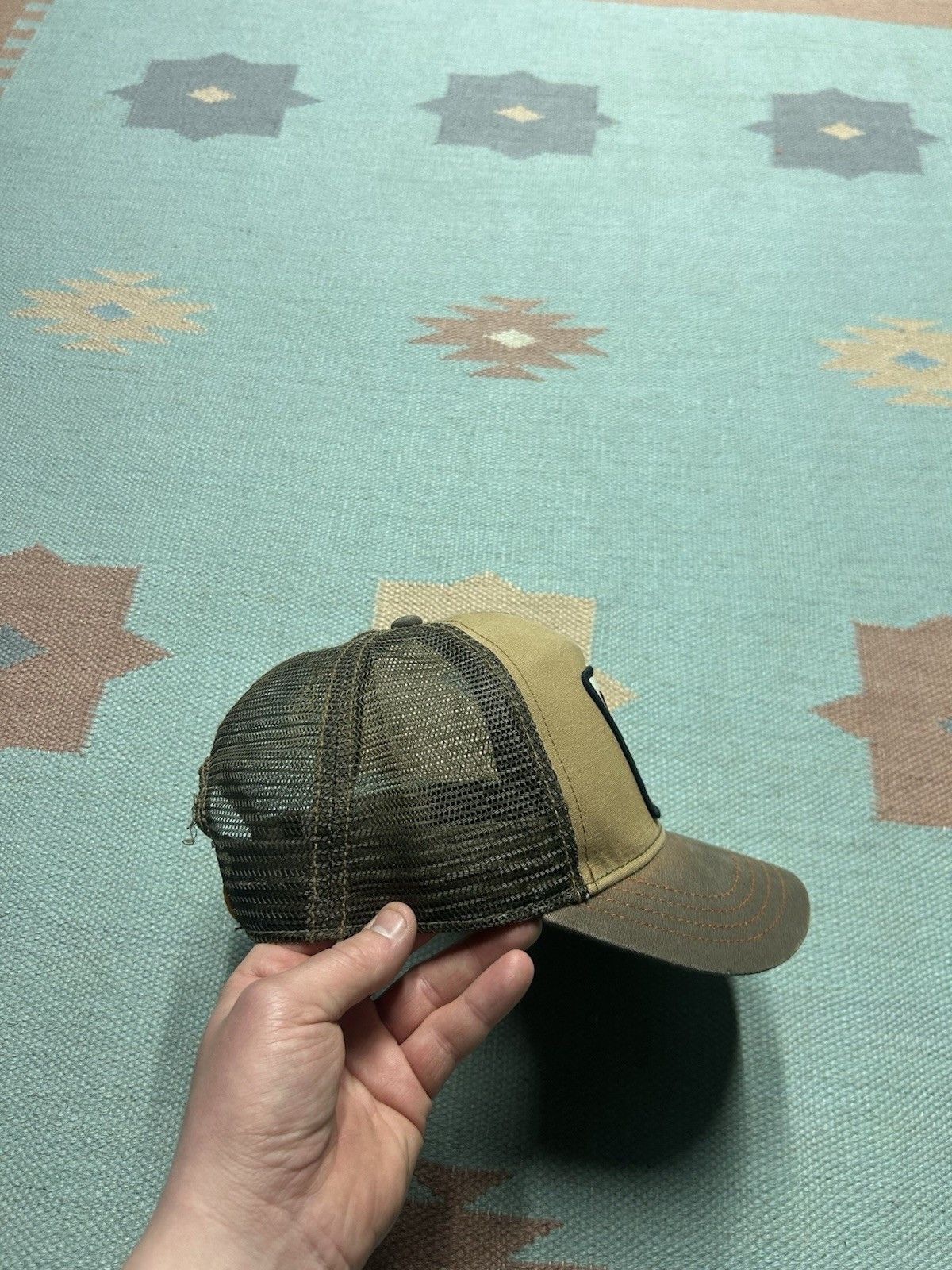 Goorin Bros. Goorin Bros trucker hat grizzly bear patch animal snapback Size ONE SIZE - 9 Thumbnail