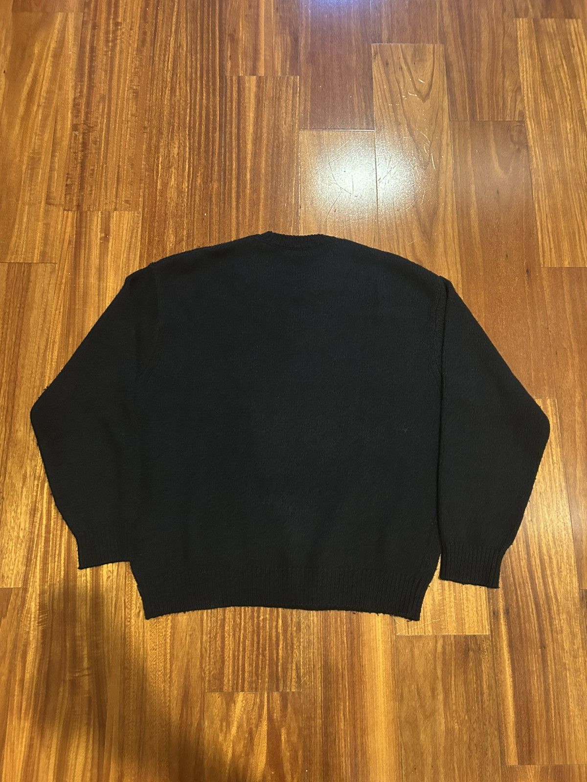 Supreme Supreme contrast logo knit Size US L / EU 52-54 / 3 - 2 Thumbnail