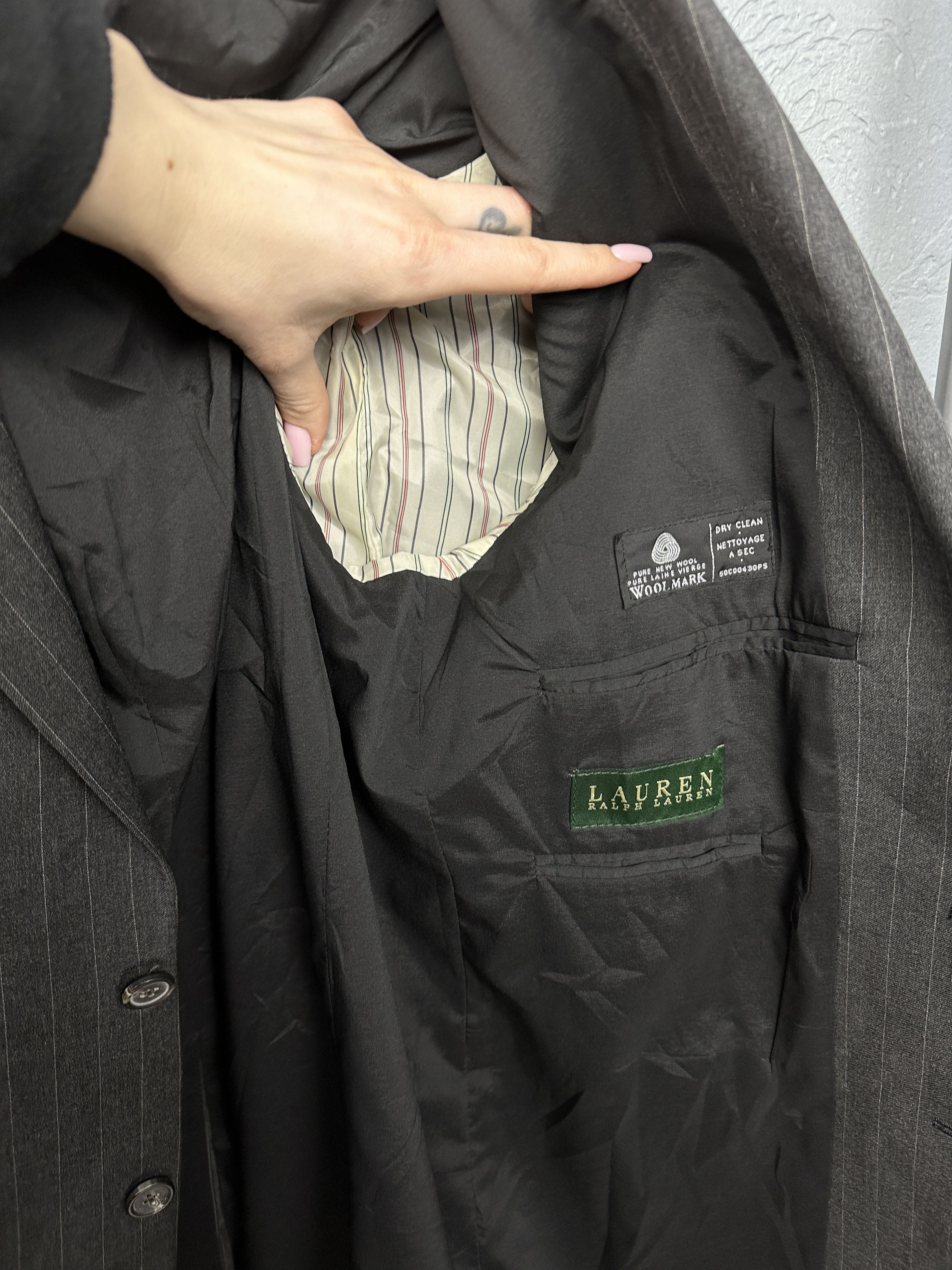 Polo Ralph Lauren Polo Ralph Lauren Vintage Mens Wool Blazer Jacket Size 42L - 9 Thumbnail