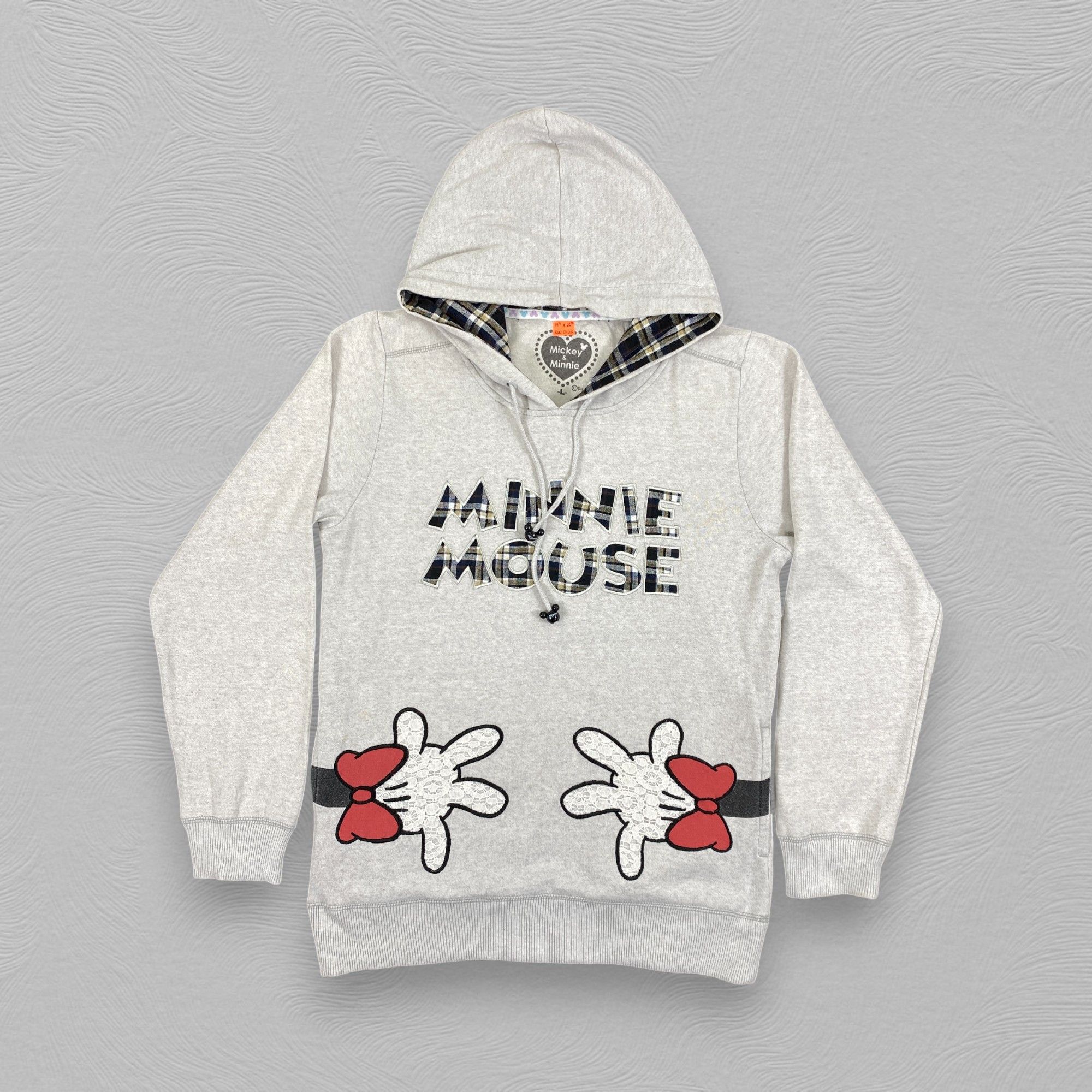 Disney Vintage Minnie Mouse Big Design Hoodie - SW0123 Size S / US 4 / IT 40 - 2 Thumbnail