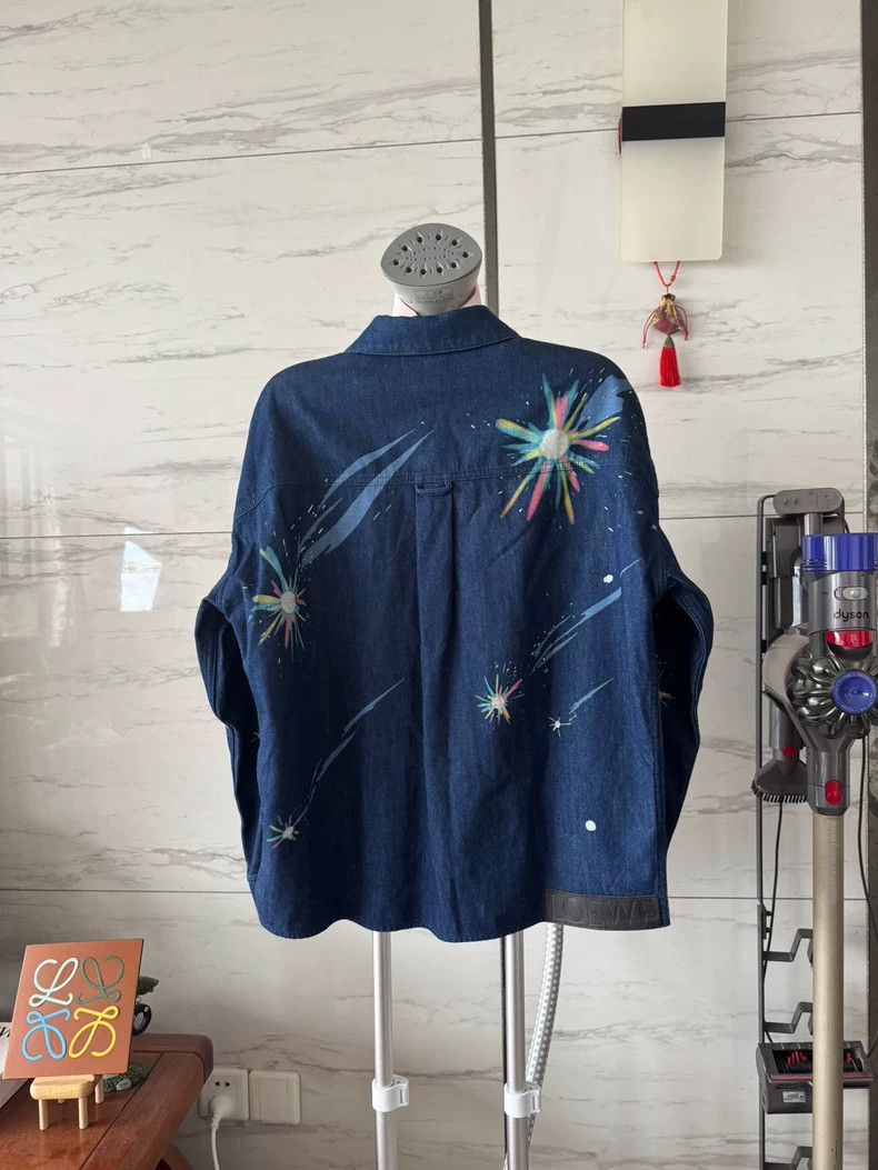 Loewe Howl's moving castleDenim coat shirt jacket