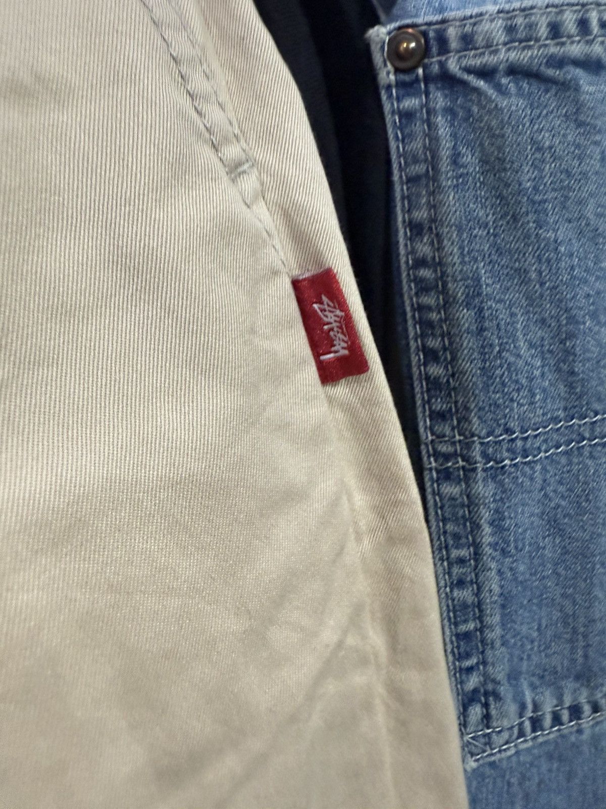 Stussy 90’s STUSSY RARE POCKET LOGO RETRO VINTAGE CASUAL SHORTS Size US 36 / EU 52 - 2 Thumbnail
