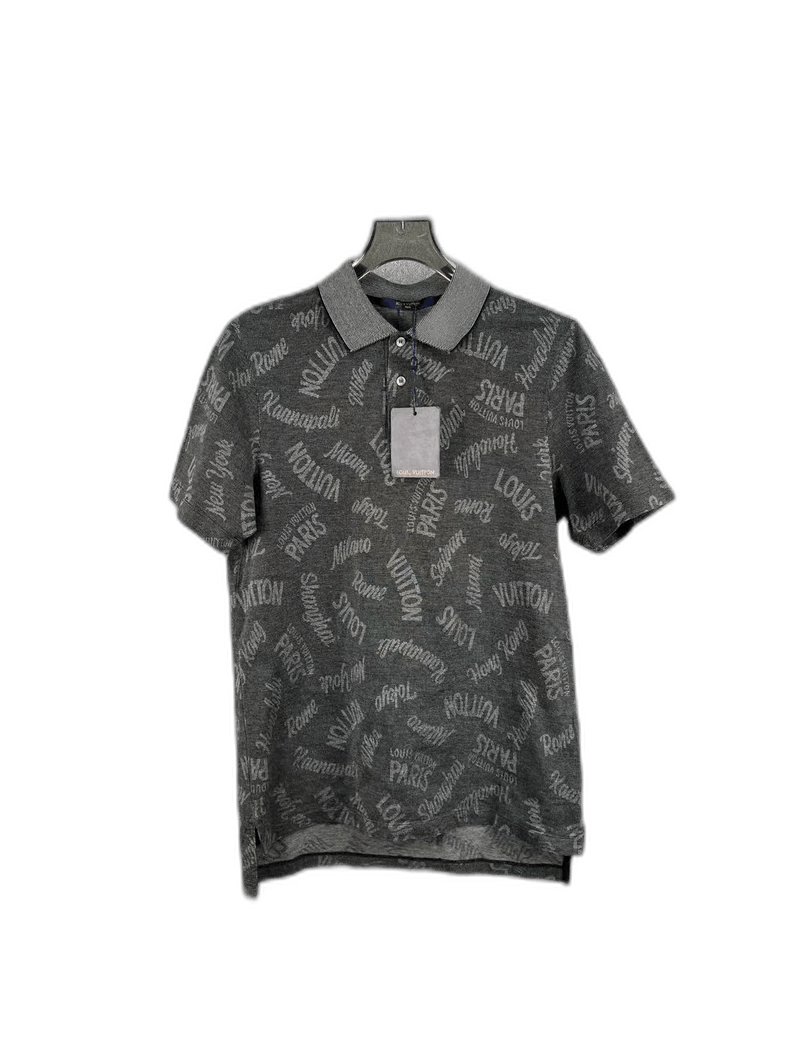 Louis Vuitton LOUIS VUITTON Logo Short Sleeve Polo Shirt-2506 Size US L / EU 52-54 / 3 - 1 Thumbnail