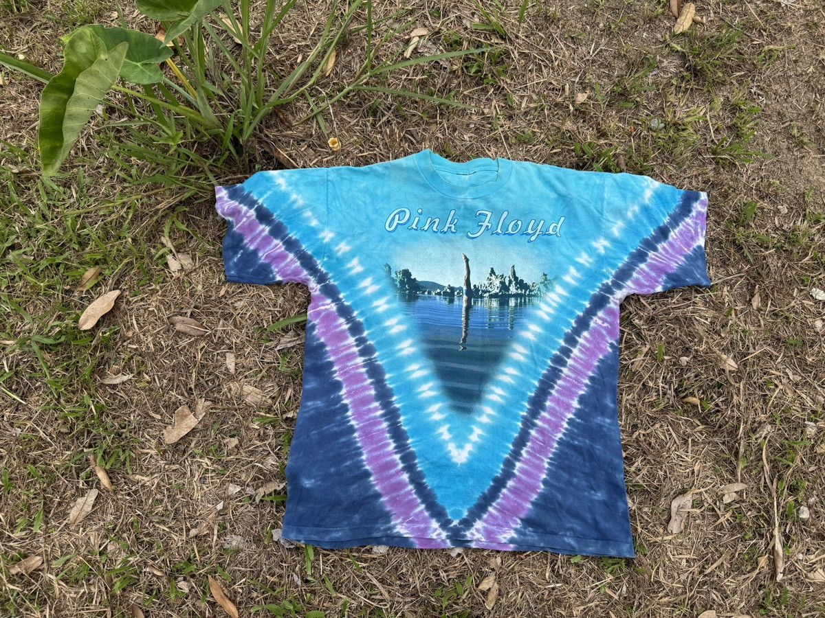 Band Tees Rare Vtg Tye dye Pink Floyd Wish You Here Promo shirt Size US XL / EU 56 / 4 - 1 Thumbnail