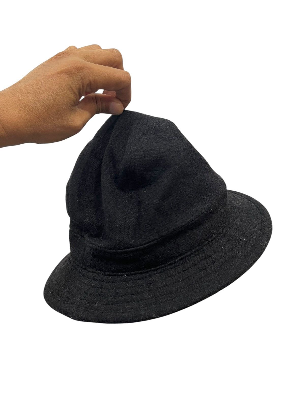 Yohji Yamamoto Yohji Yamamoto Pour Homme Iconic Bucket Hat 1🟩2 Size ONE SIZE - 5 Thumbnail