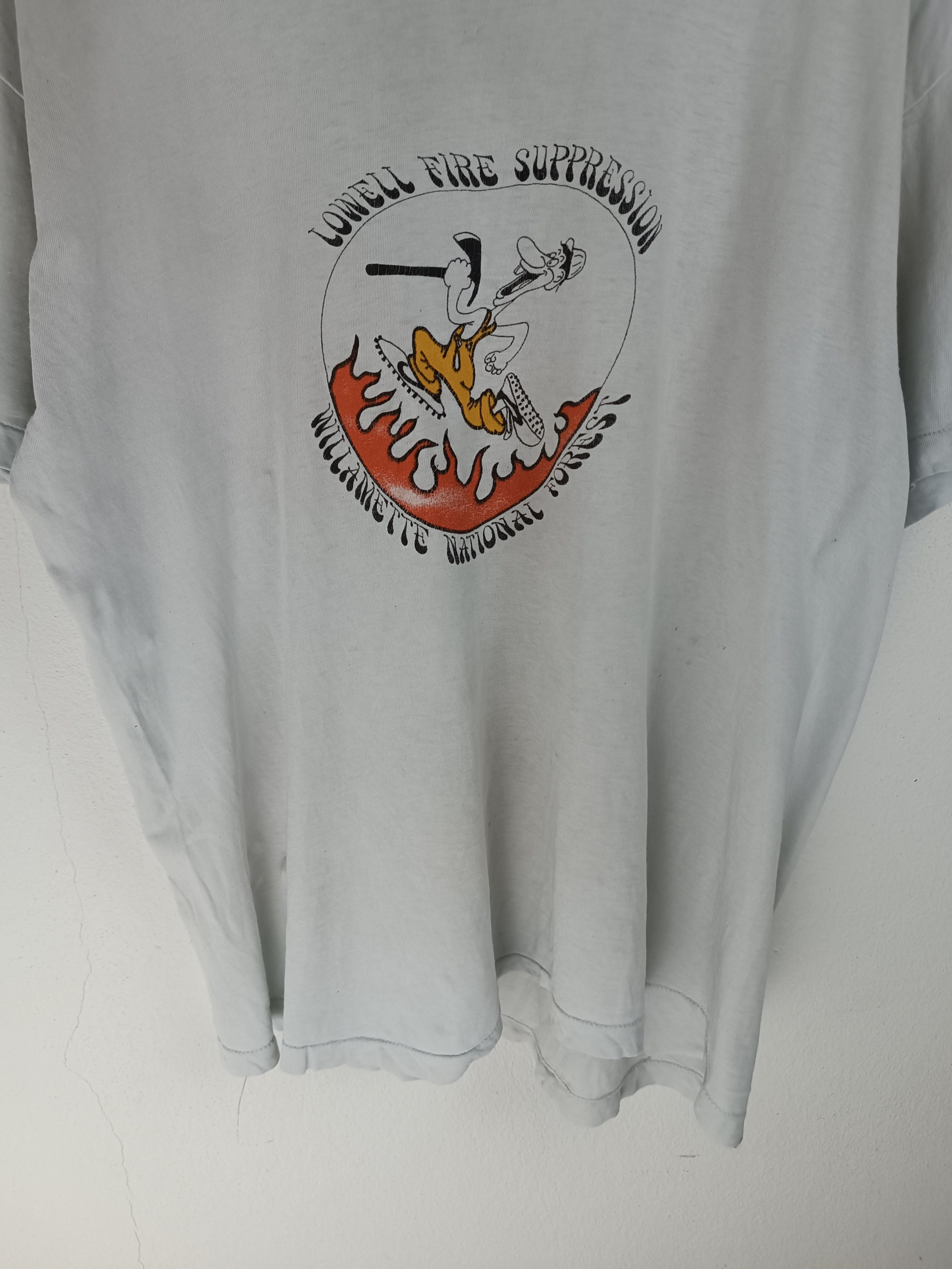 Other VINTAGE 80'S WILLAMETTE NATIONAL FOREST FIRE SUPPRESSION TEE Size US M / EU 48-50 / 2 - 6 Thumbnail