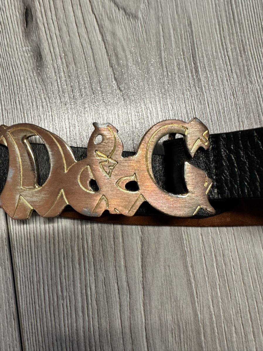 Dolce & Gabbana Vintage Dolce & Gabanna archive avant garde drip drill belt Size ONE SIZE - 6 Thumbnail