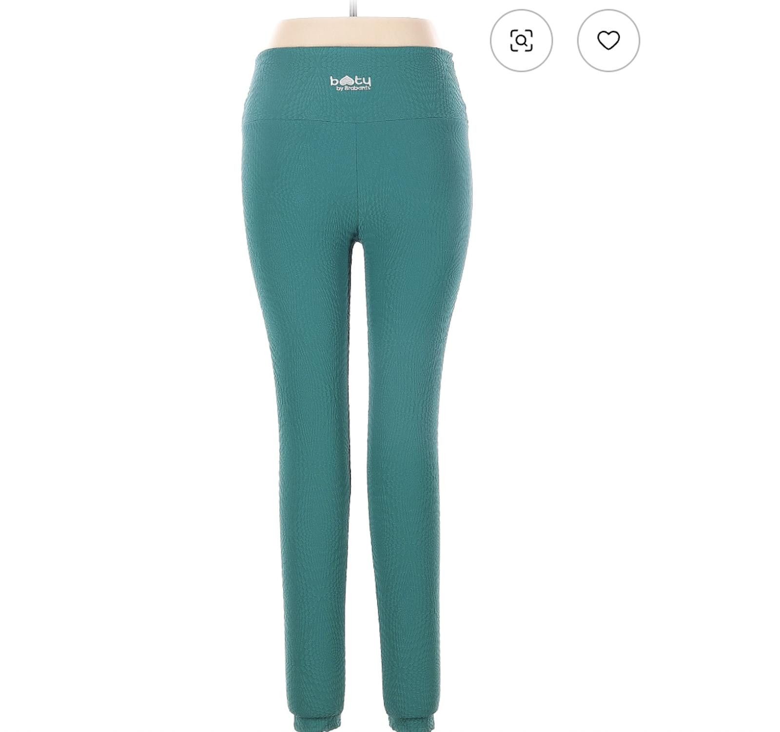 Other Teal Booty By Brabants Legging Size One Size Mermaid texture Size 30" / US 8 / IT 44 - 2 Thumbnail