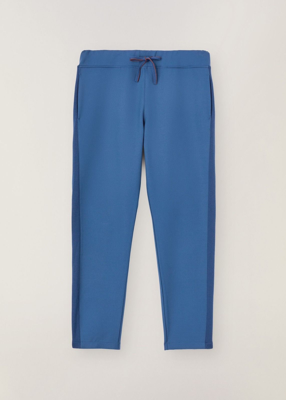 o1loc1c0124 Double-Layer Stretch Trouser in Blue