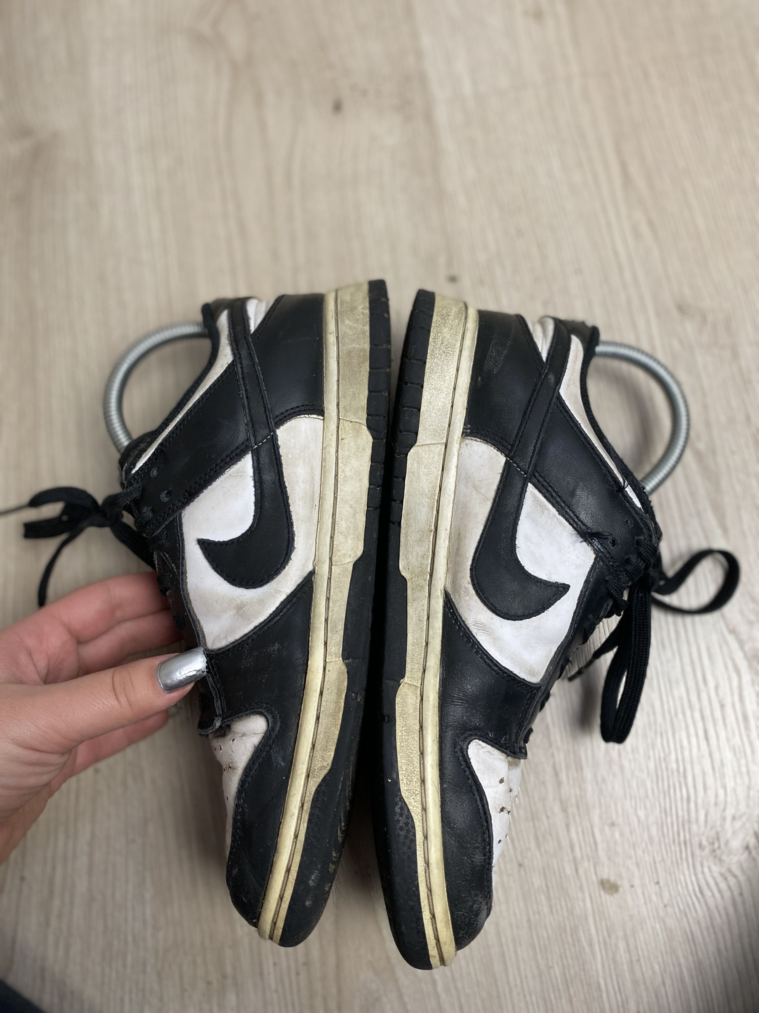 Nike Nike Dunk Panda sneakers low top shoes Size US 8.5 / IT 38.5 - 5 Thumbnail