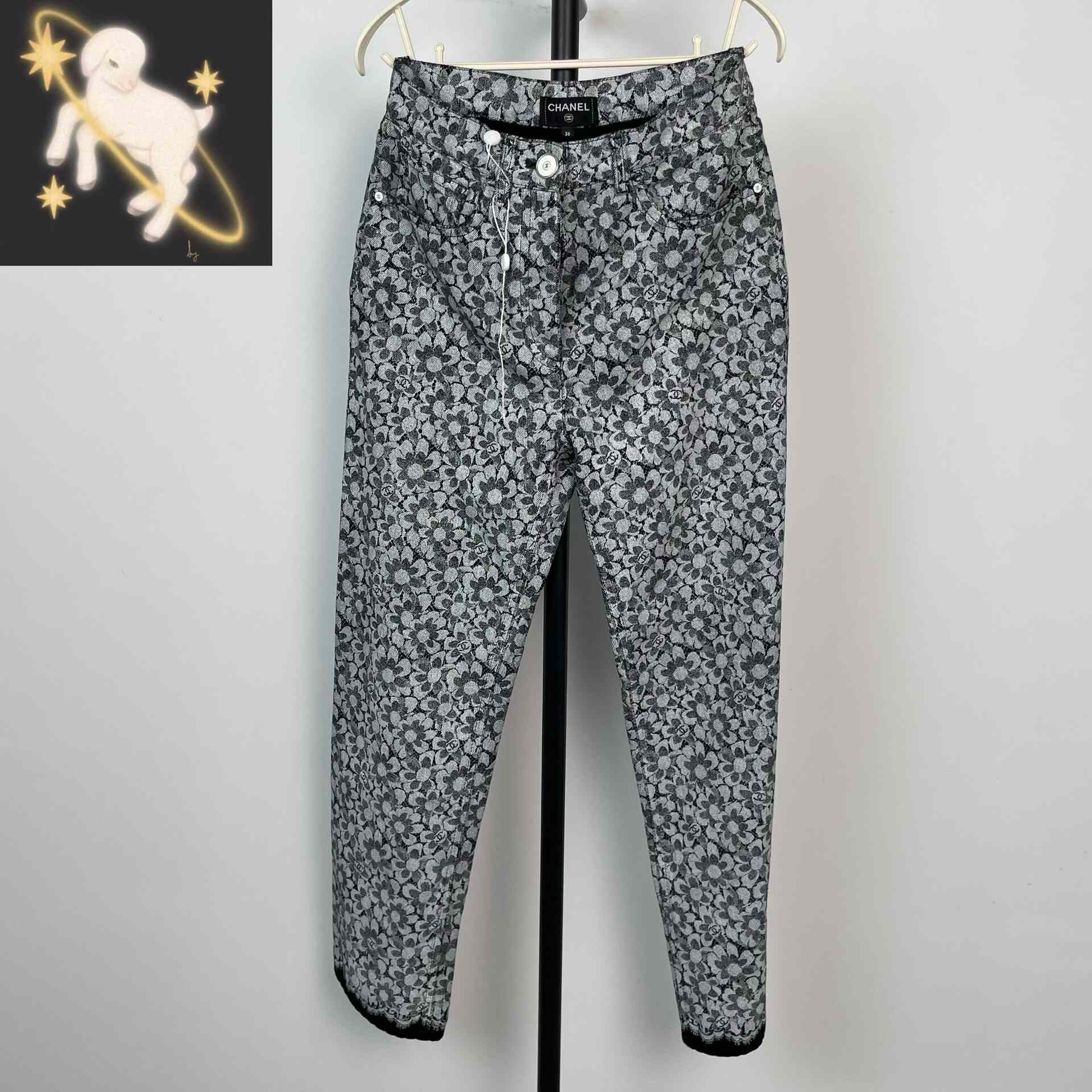 Chanel Chanel Gray Denim Jeans 36 Men Size US 36 / EU 52 - 1 Thumbnail