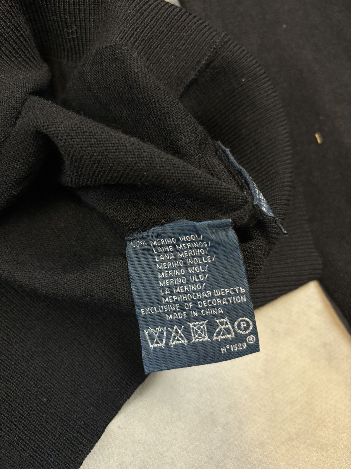 Polo Ralph Lauren Vintage polo Ralph Lauren knit sweater v neck merino wool Size US M / EU 48-50 / 2 - 4 Thumbnail