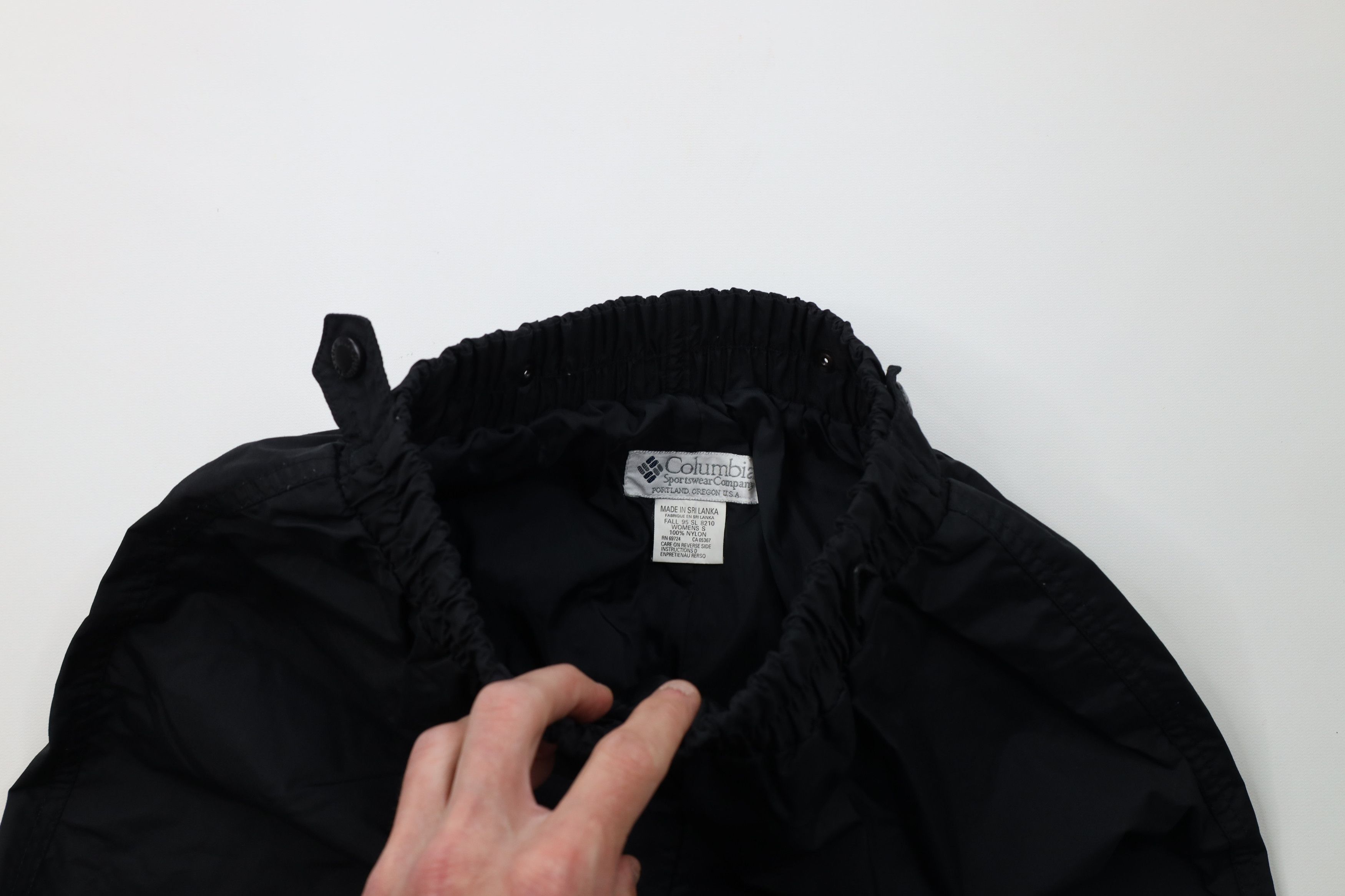Columbia Vintage 90s Columbia Lined Cuffed Rain Pants Joggers Size 22" - 8 Thumbnail