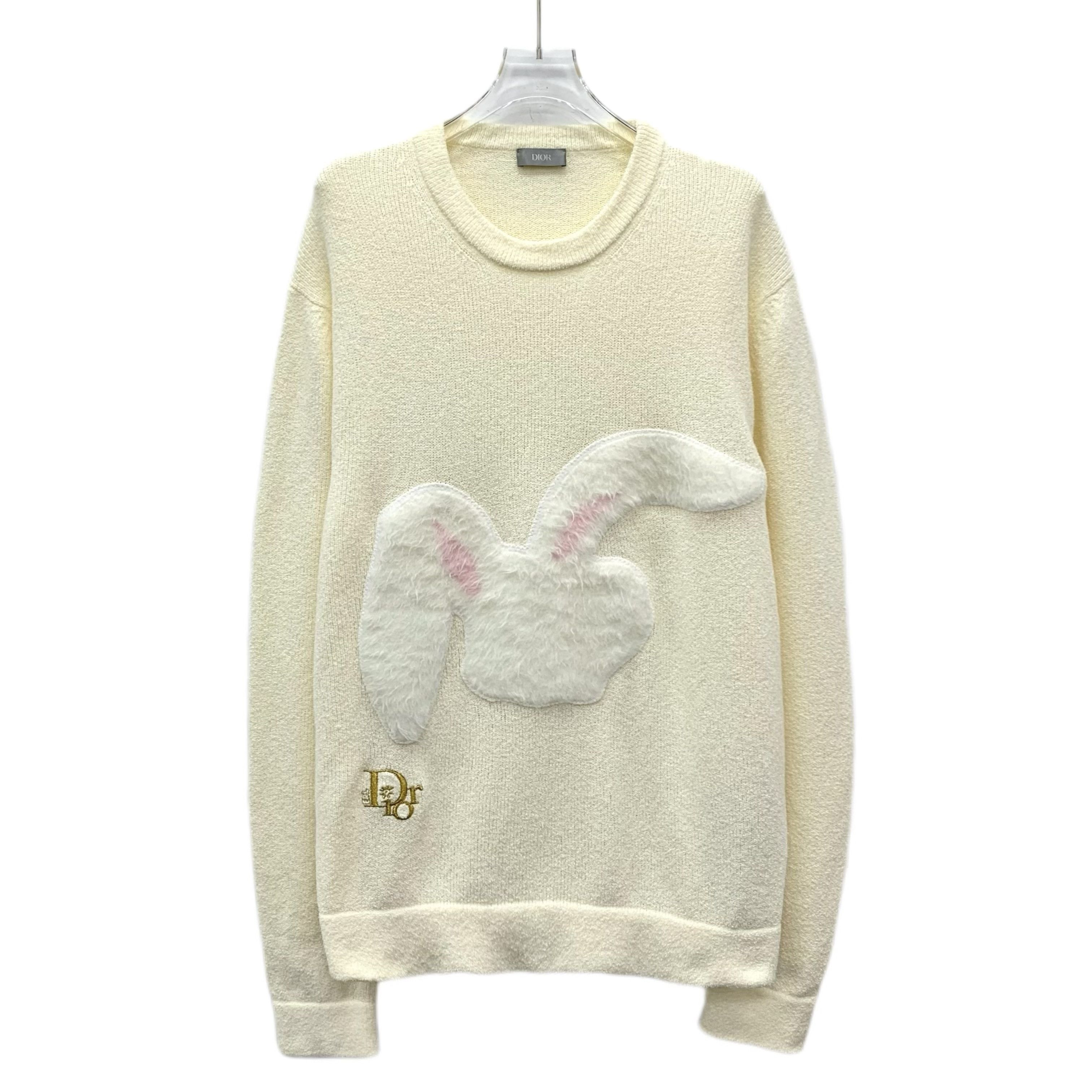 Dior Dior Rabbit Logo Sweater Beige (M) Size M / US 6-8 / IT 42-44 - 1 Thumbnail