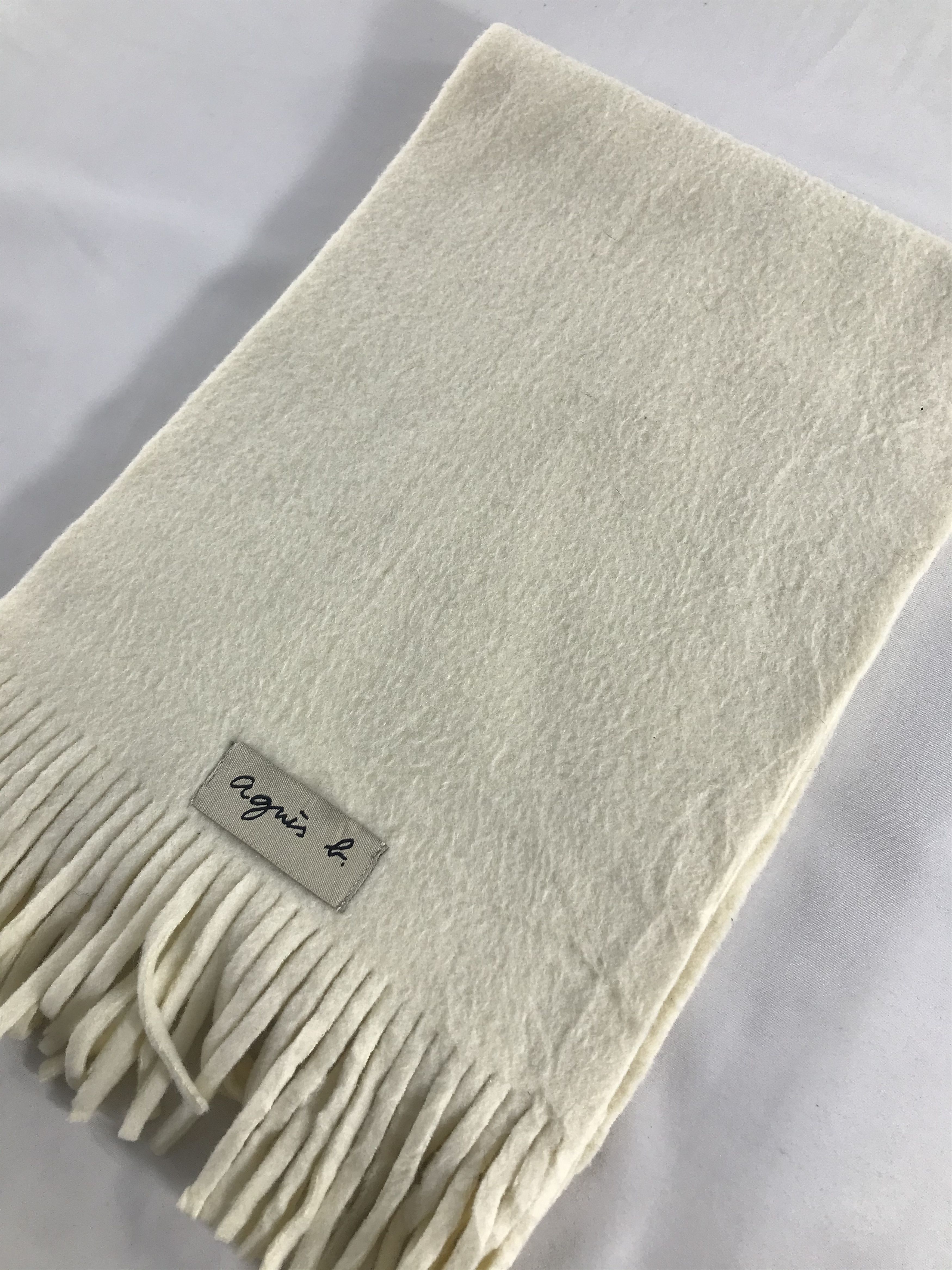 agnes b. Agnes B. Wool Scarf Muffler V444 Size ONE SIZE - 3 Thumbnail