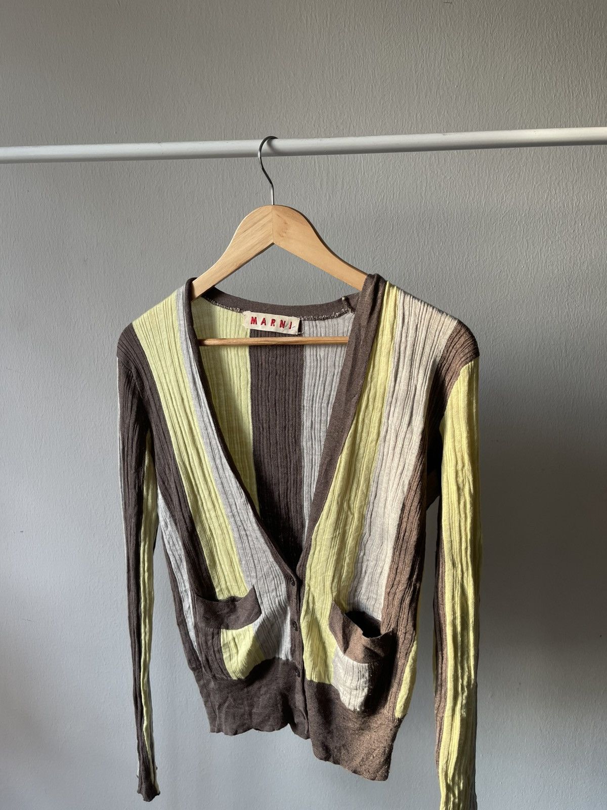 Marni Marni Stripe Cardigan Size US S / EU 44-46 / 1 - 3 Thumbnail
