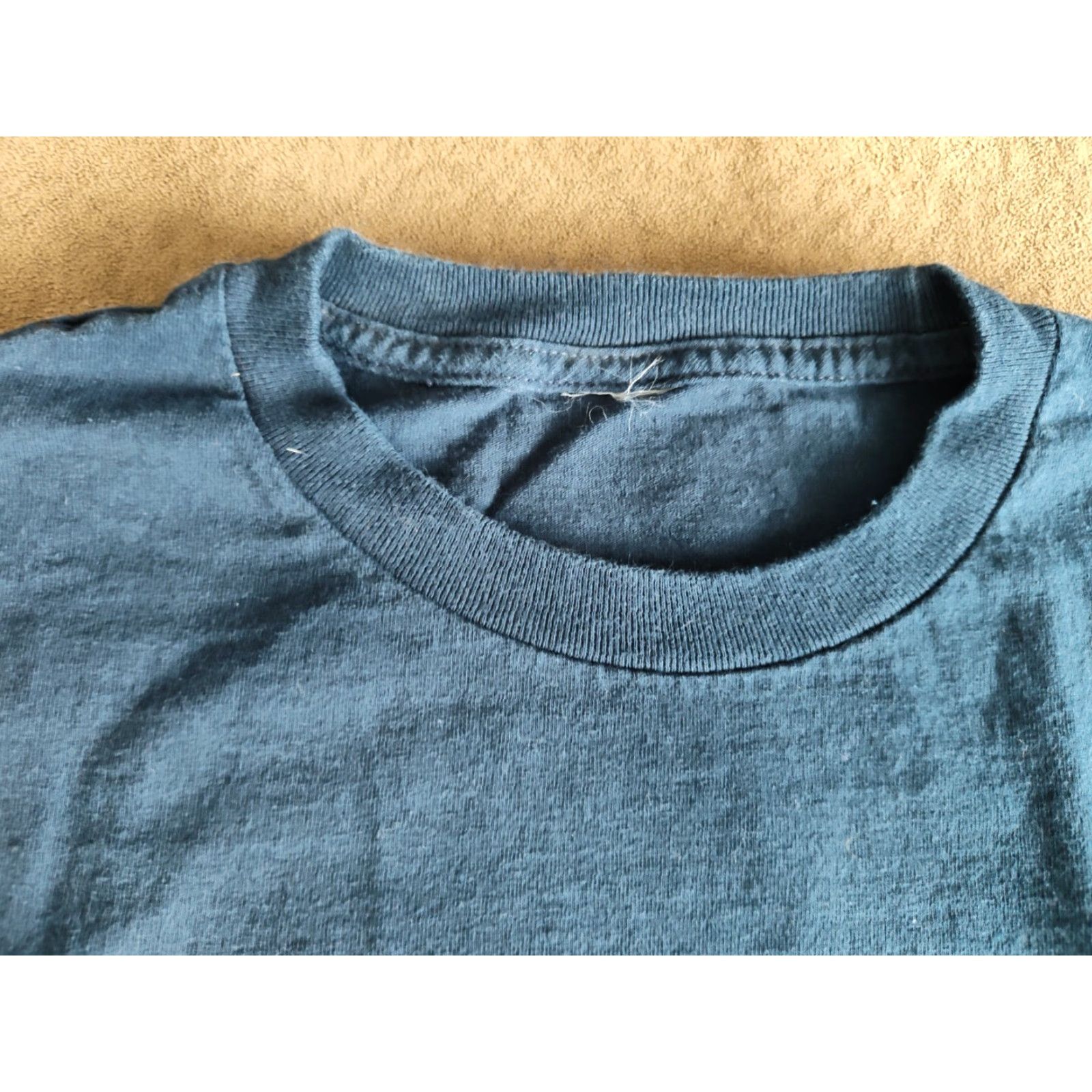 Vintage FAMOUS TRADITIONS Shirt Mens Large Blue Classic Cars Short Sleeve Cotton Tee Size US L / EU 52-54 / 3 - 4 Thumbnail