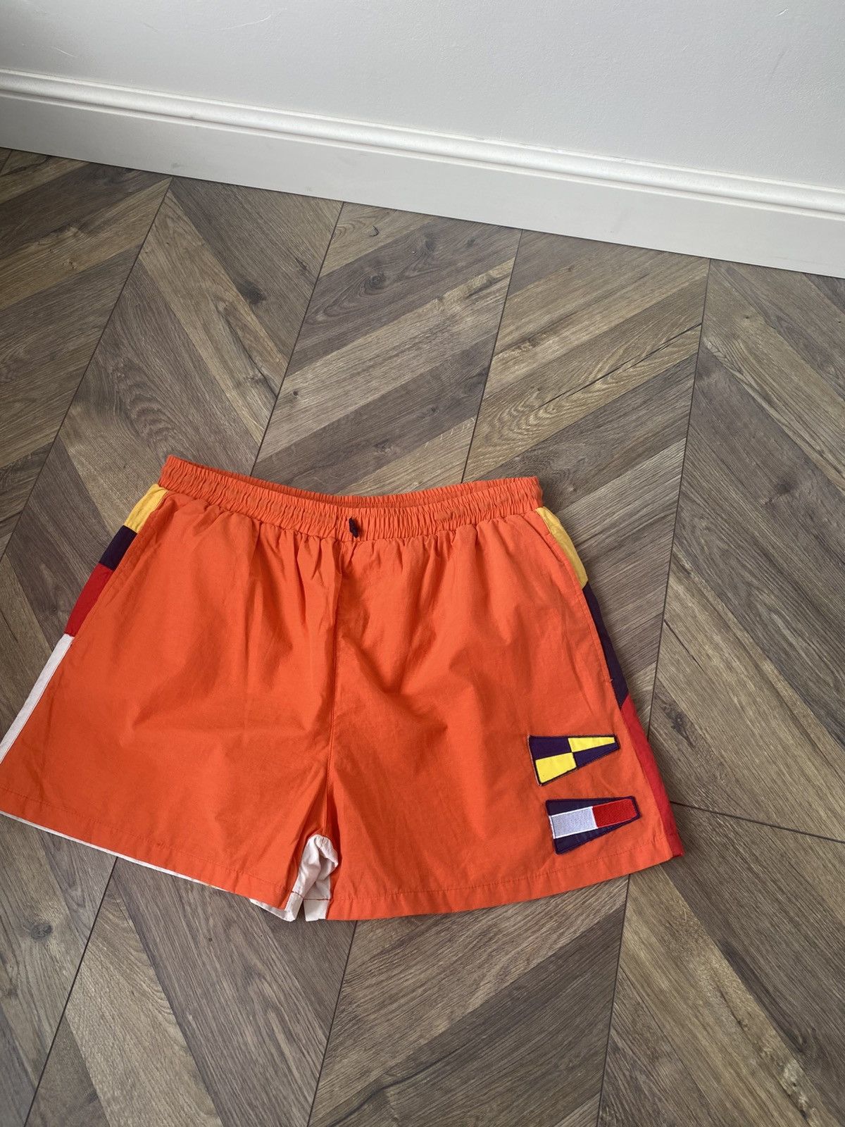 Tommy Hilfiger × Vintage Vintage 90s Tommy Hilfiger Nylon Shorts Size US 35 - 4 Thumbnail