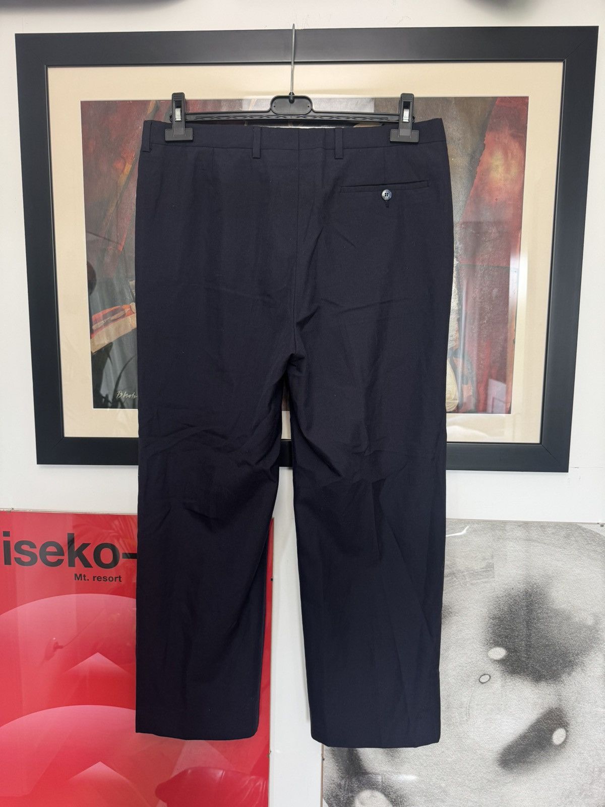 Burberry Burberry Vintage 90s Navy Casual Pant Luxury Streetwear Size US 32 / EU 48 - 2 Thumbnail