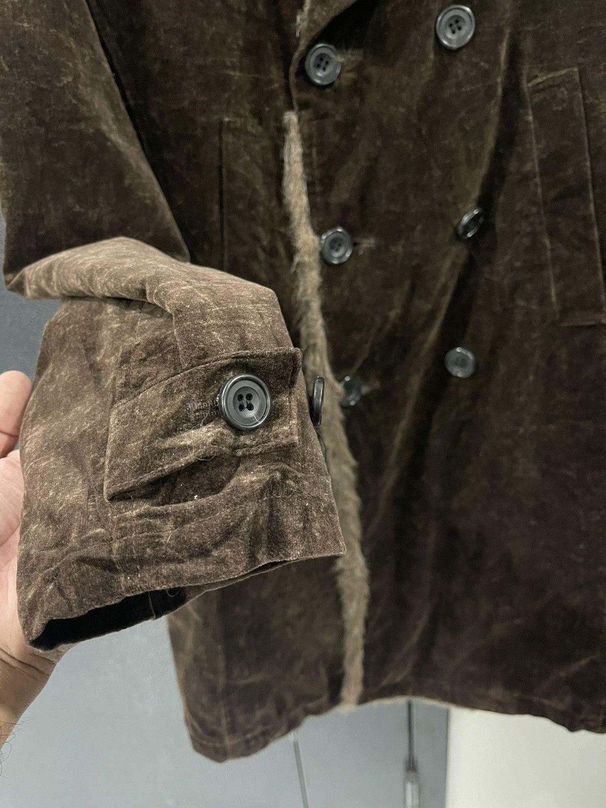 Tornado Mart Vintage Tornado Mart Japan Faux Fur Velvet Jacket Size US L / EU 52-54 / 3 - 11 Thumbnail