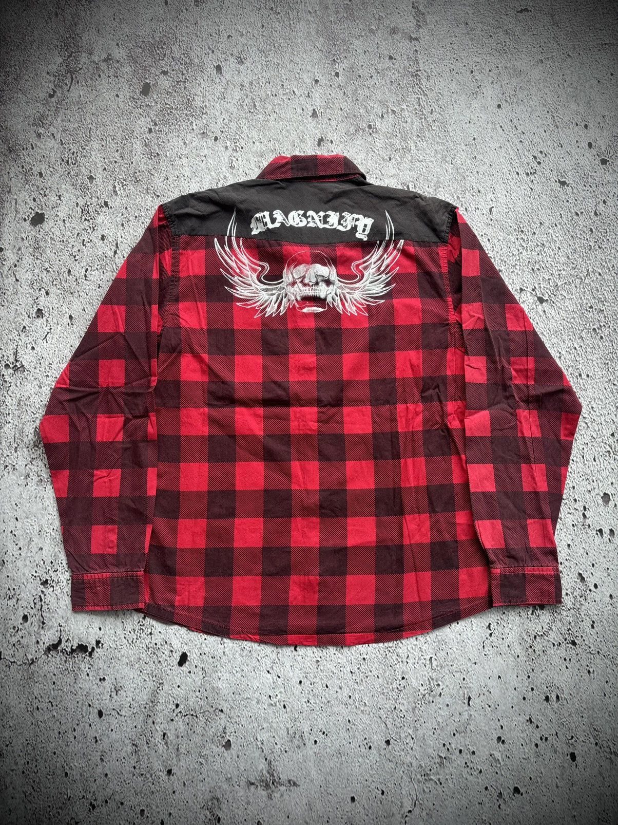 Hysteric Glamour Y2k Magnyfy Skull Punk Style Shirt Size US M / EU 48-50 / 2 - 2 Thumbnail