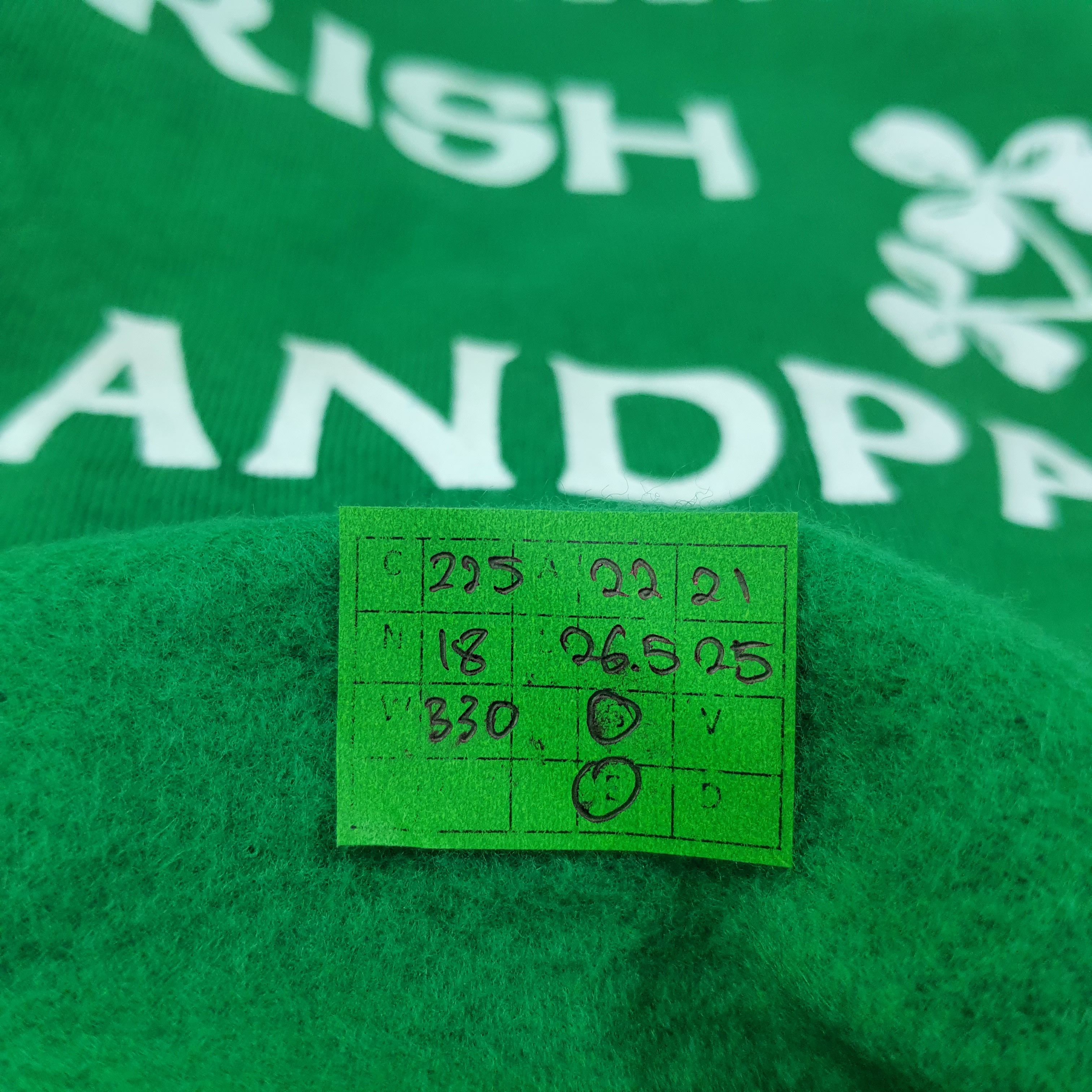 Vintage Vintage World's Greatest Irish Grandpa Sweatshirt C225N18 Size US M / EU 48-50 / 2 - 7 Thumbnail
