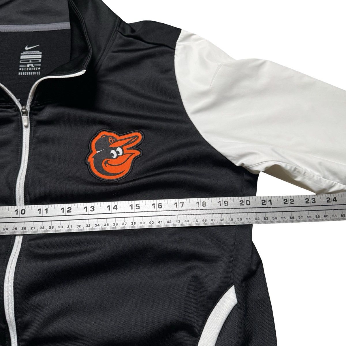 Nike Nike Women's Baltimore Orioles Track Full Zip Jacket L Size L / US 10 / IT 46 - 4 Thumbnail