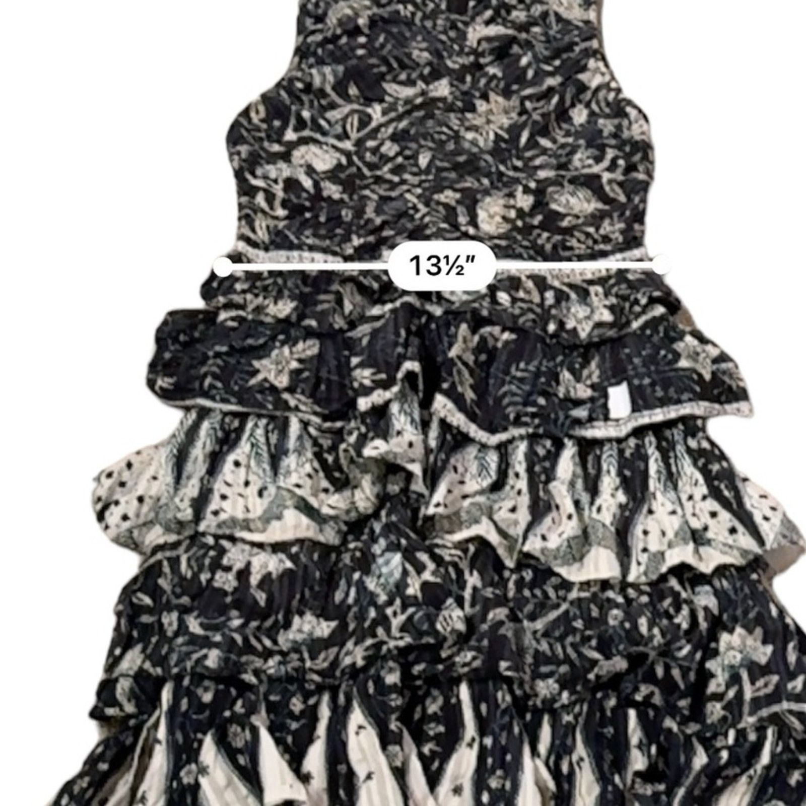 Ulla Johnson RTR Ulla Johnson Ariah Sleeveless Tiered Ruffle Midi Dress Size S / US 4 / IT 40 - 11 Thumbnail