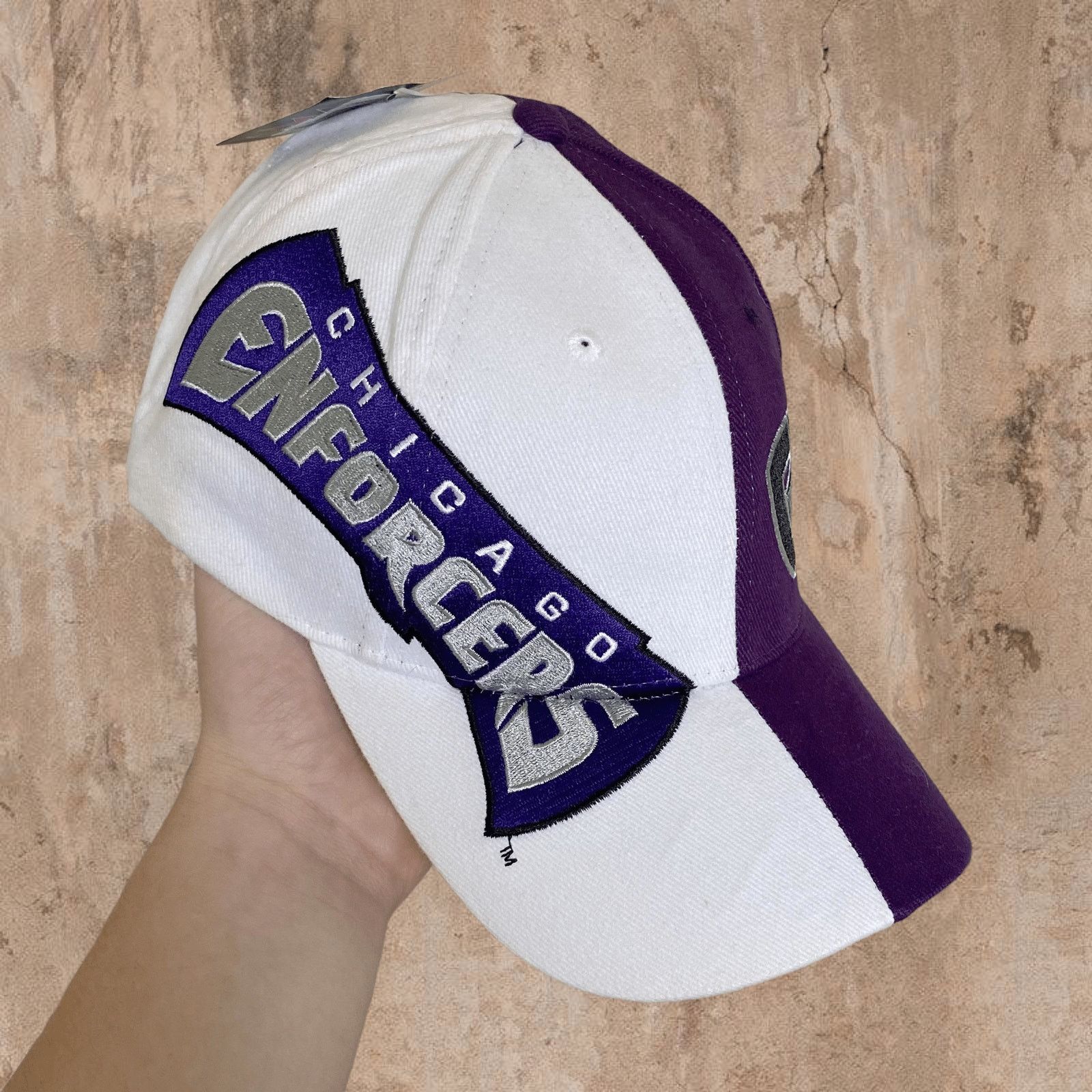 Vintage Vintage Y2K Chicago Enforcers XFL Hat OSFA Drew Pearson Size ONE SIZE - 1 Thumbnail
