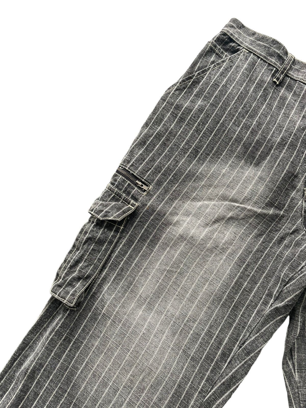 If Six Was Nine × Japanese Brand × Le Grande Bleu (L.G.B.) Allix Design Stripe Cargo Pant Size US 32 / EU 48 - 5 Thumbnail