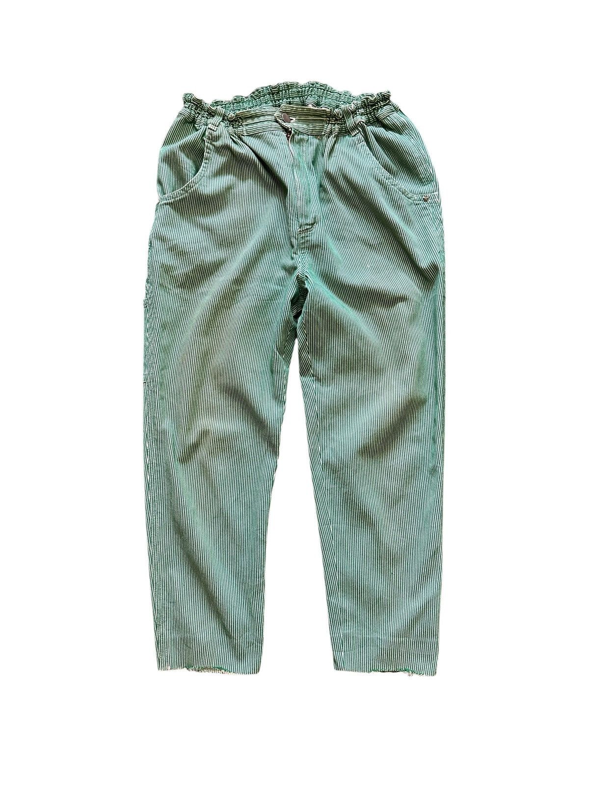 Issey Miyake Issey Sport by Issey Miyake Pinstripe Easy Pants / Workwear Size US 33 - 15 Thumbnail