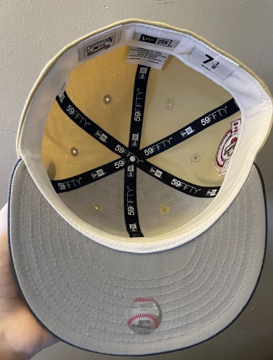 MLB × New Era Topperz USA Montreal expos Vegas gold size 7 1/8 brand new Size ONE SIZE - 5 Thumbnail