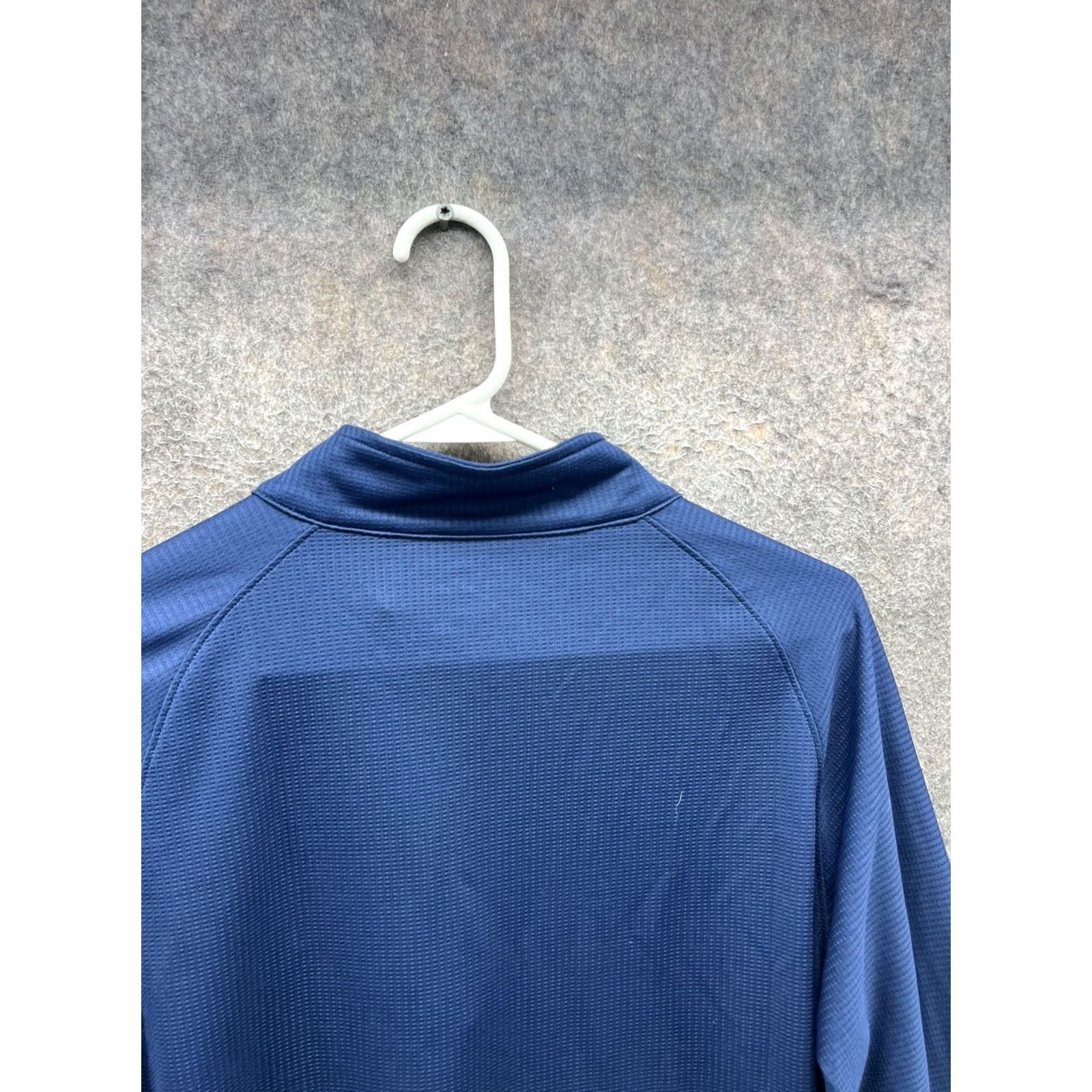 Under Armour Under Armour HeatGear Pullover Mens M 1/4 Zip Blue Golf Top Shirt Size US M / EU 48-50 / 2 - 6 Thumbnail