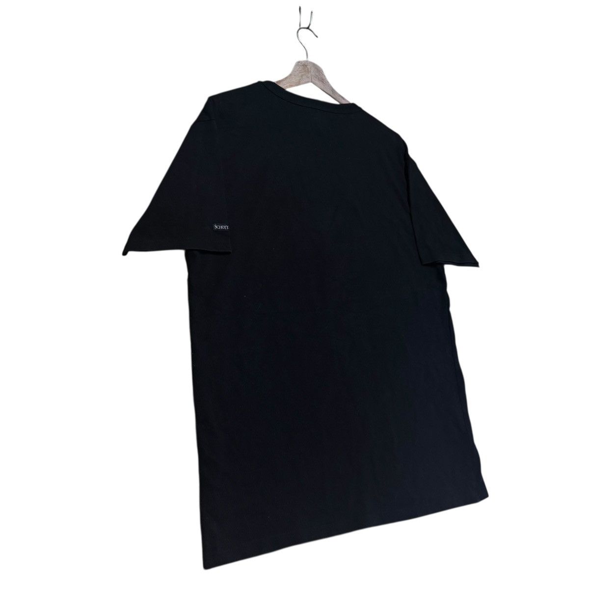 Schott Schott Bros New York Leather Pocket Tee Shirt Size US XL / EU 56 / 4 - 4 Thumbnail