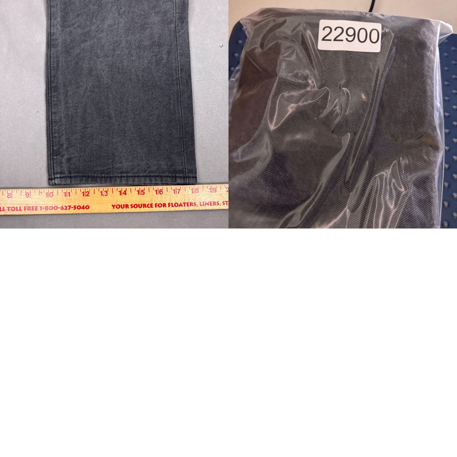 Levi's Levi's 501 Jeans Mens Regular 36x30 Black Denim Straight Button Fly Pants Dark Wash Size US 36 / EU 52 - 10 Thumbnail