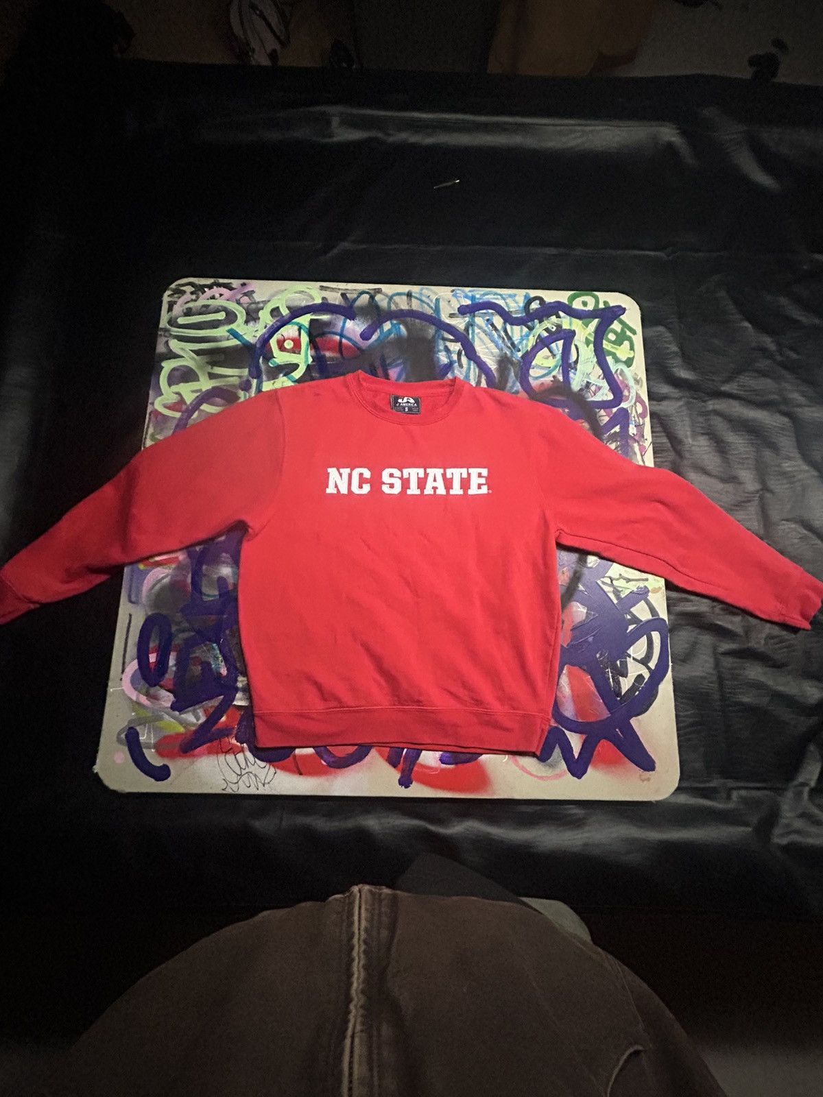 J. America Nc state sweater Size US S / EU 44-46 / 1 - 2 Thumbnail