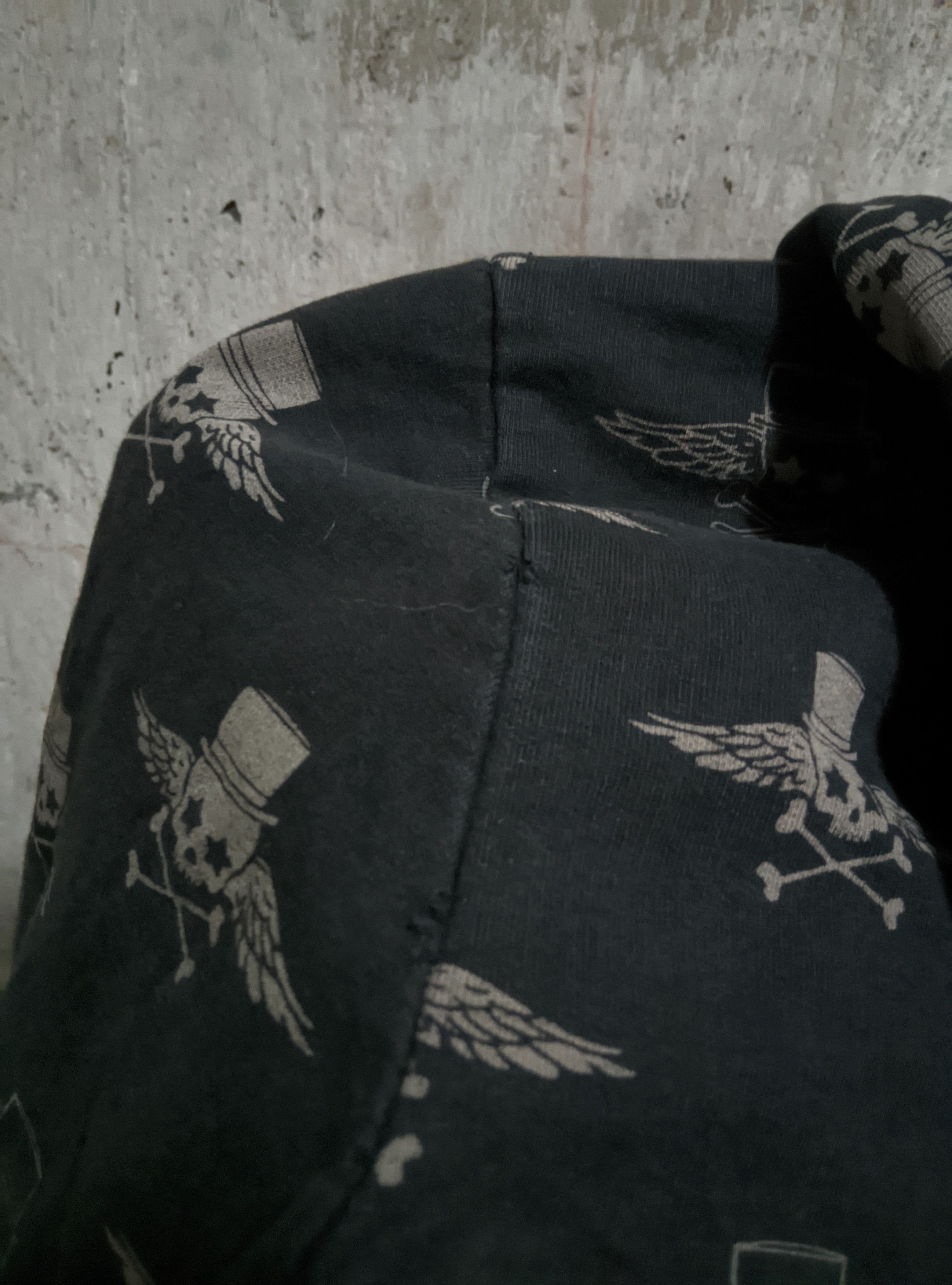 Vintage Abbey dawn scene emo y2k goth skull hoodie Size XS / US 0-2 / IT 36-38 - 5 Thumbnail