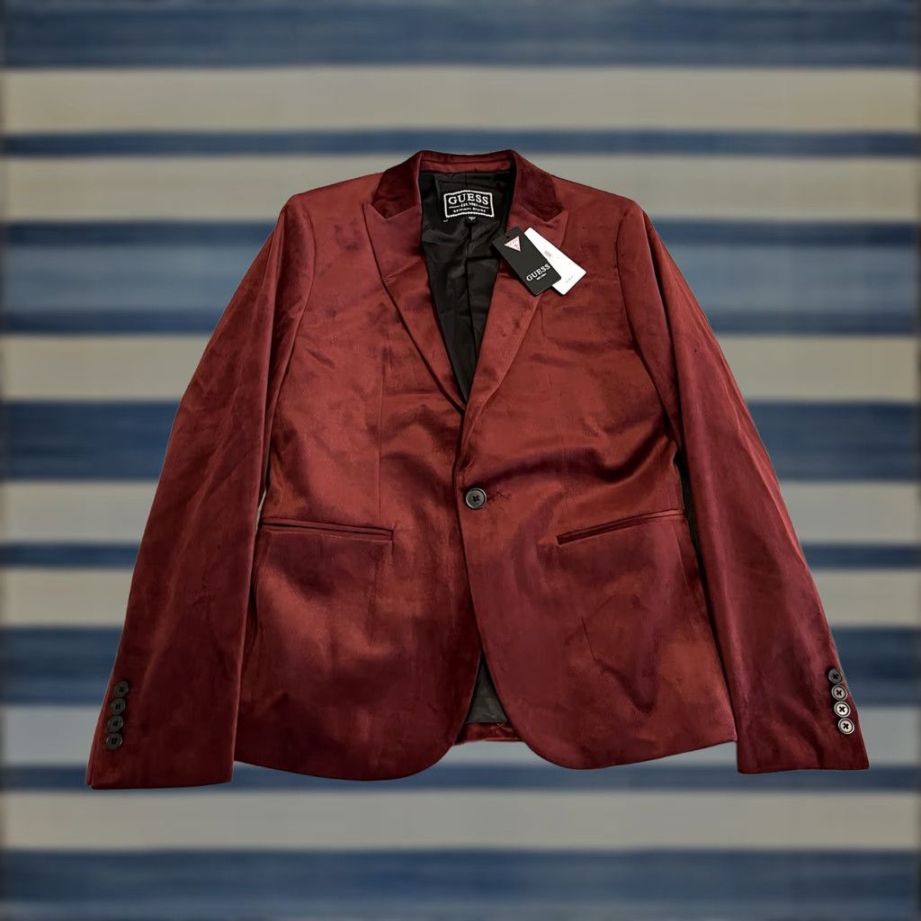 Guess VINTAGE GUESS Blazer Shirt? (invalid) Size 36R - 1 Thumbnail