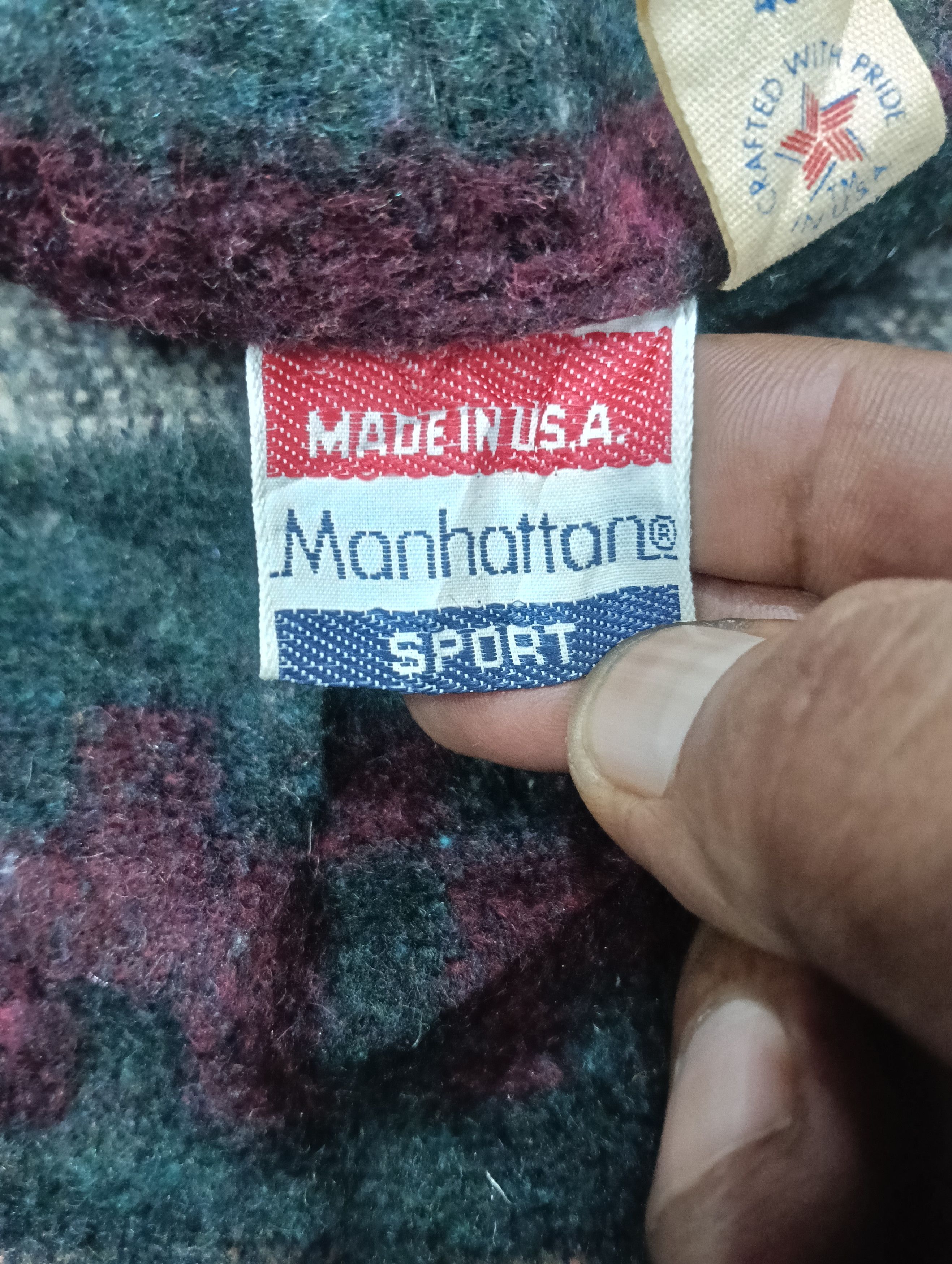 Vintage Vintage 90s Manhattan Jacket Like Navajo Design Size US M / EU 48-50 / 2 - 10 Thumbnail