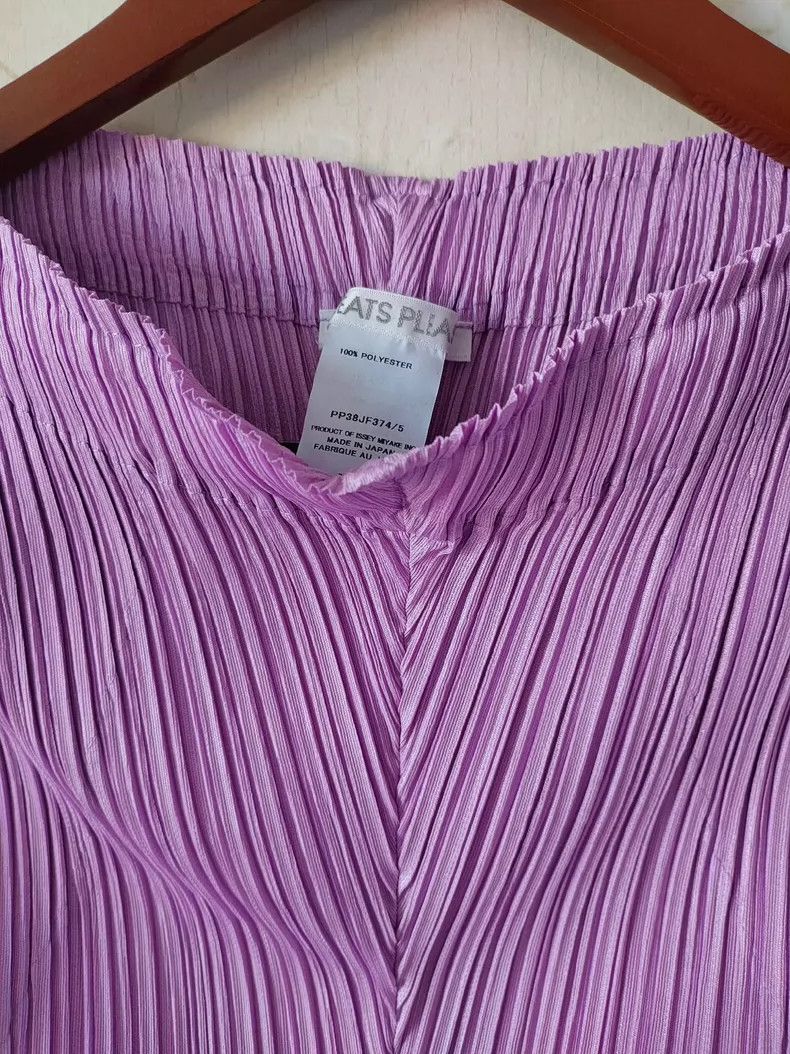 Issey Miyake Issey Miyake size:5 Pink pleated pants Size 42" / US 20 - 2 Thumbnail