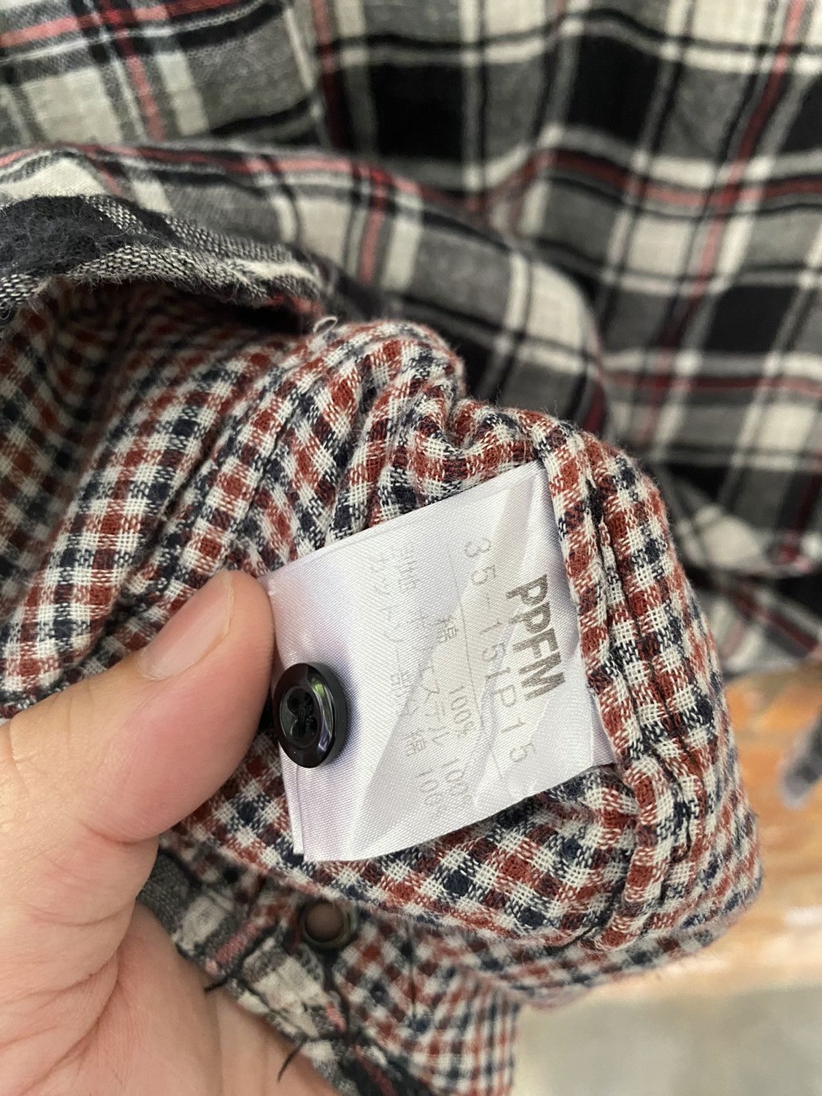 PPFM 2000s PPFM Flannel shirt Size US S / EU 44-46 / 1 - 15 Thumbnail