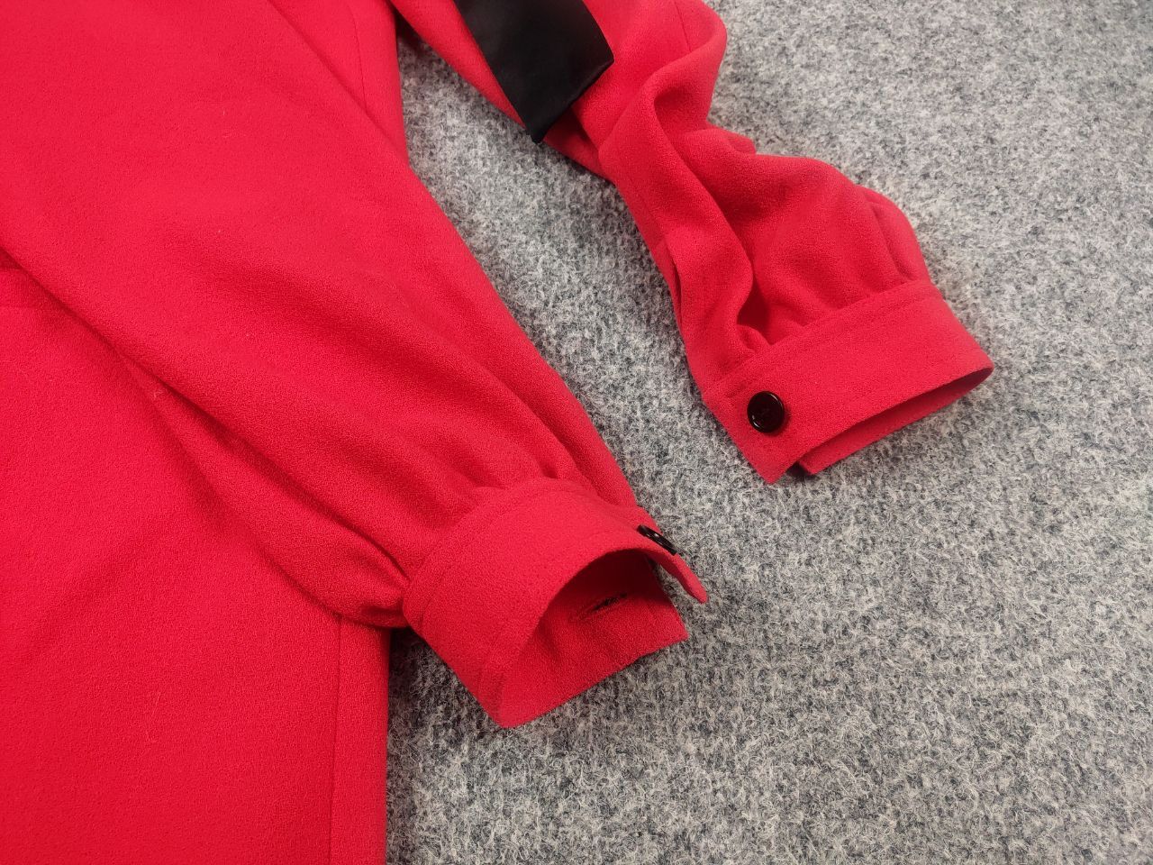 Valentino Vintage 80's Valentino miss V Red shirt dress long sleeves Size M / US 6-8 / IT 42-44 - 8 Thumbnail