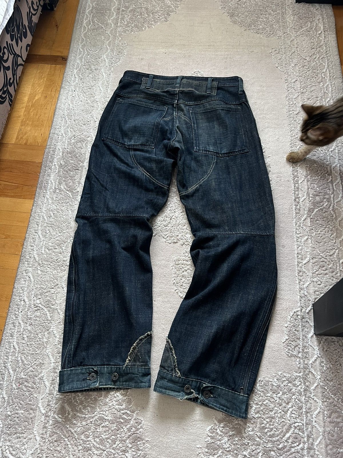 G-Star CRAZY VINTAGE G-STAR RAW CONCEPT ELWOOD OPIUM RARE JEANS Size US 31 - 3 Thumbnail