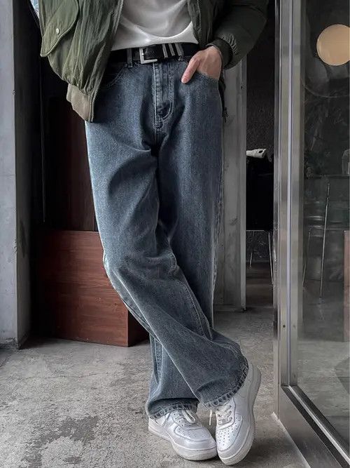 VIBE Blue Wide Leg Flare Denim Jeans Size US 30 / EU 46 - 5 Thumbnail