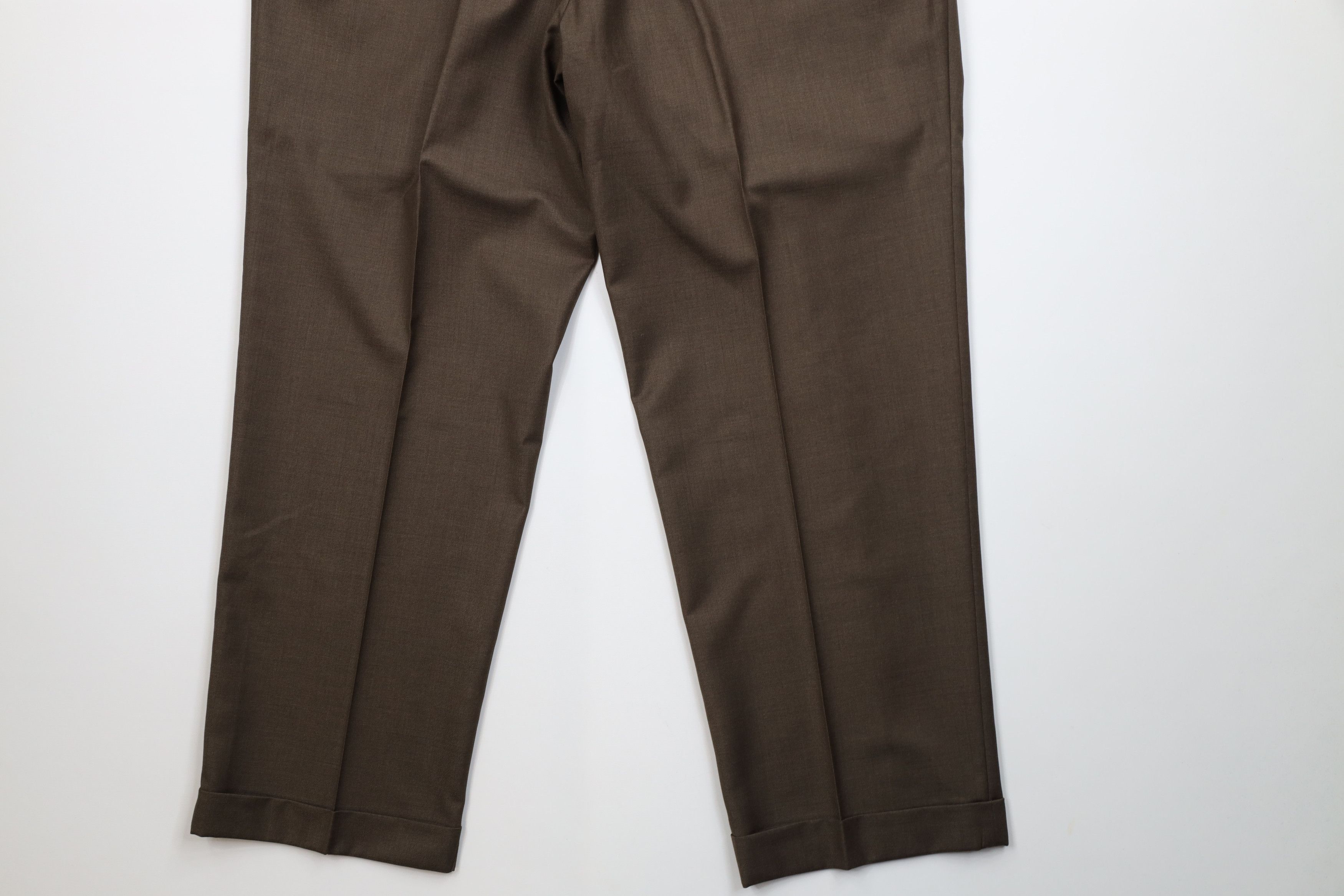 Ralph Lauren Vintage Ralph Lauren Wide Leg Chino Pants Heather Brown Size US 40 / EU 56 - 11 Thumbnail