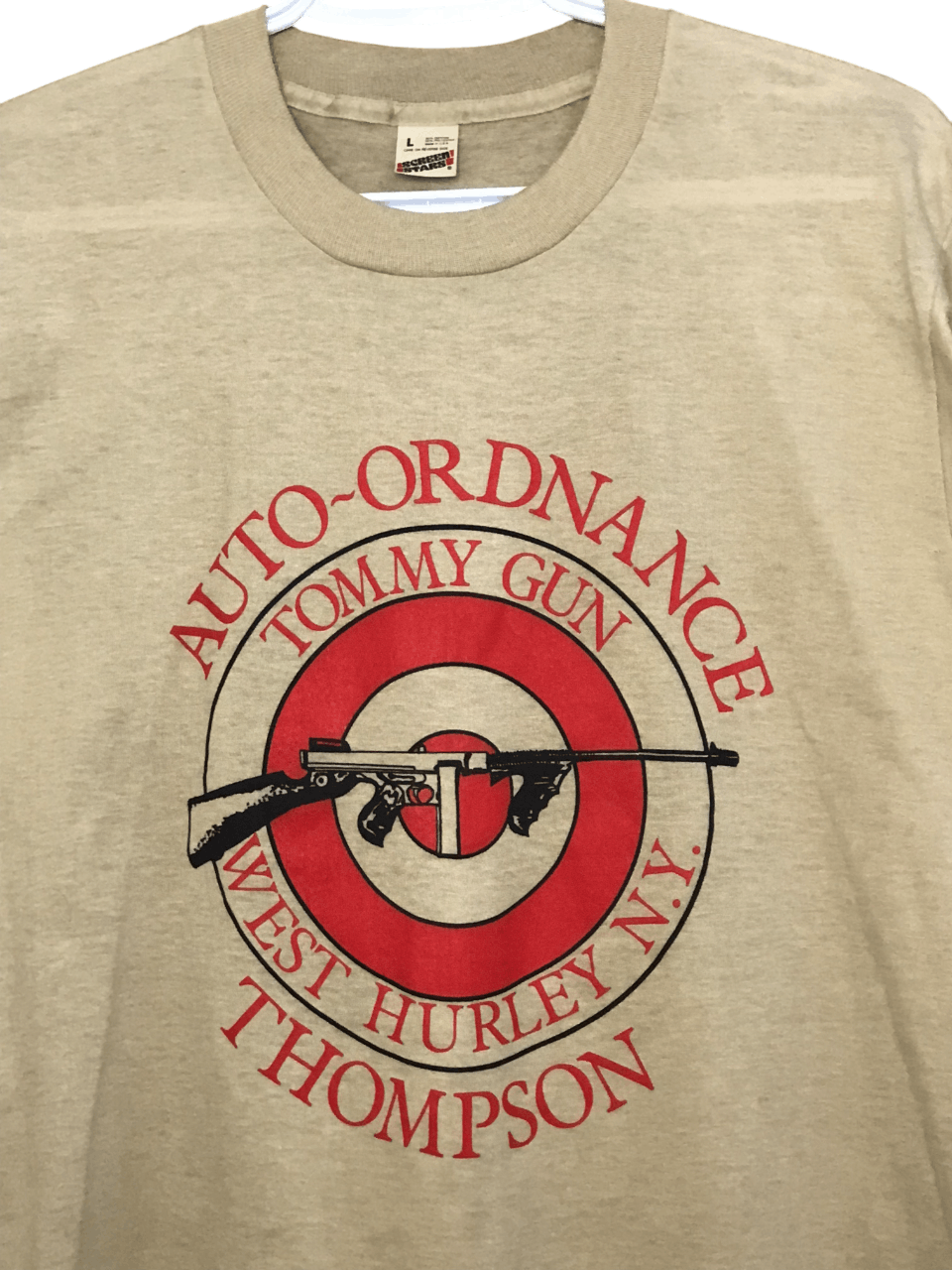 Other Vintage Single Stitch Screen Stars Tommy Gun Shirt Size US L / EU 52-54 / 3 - 3 Thumbnail