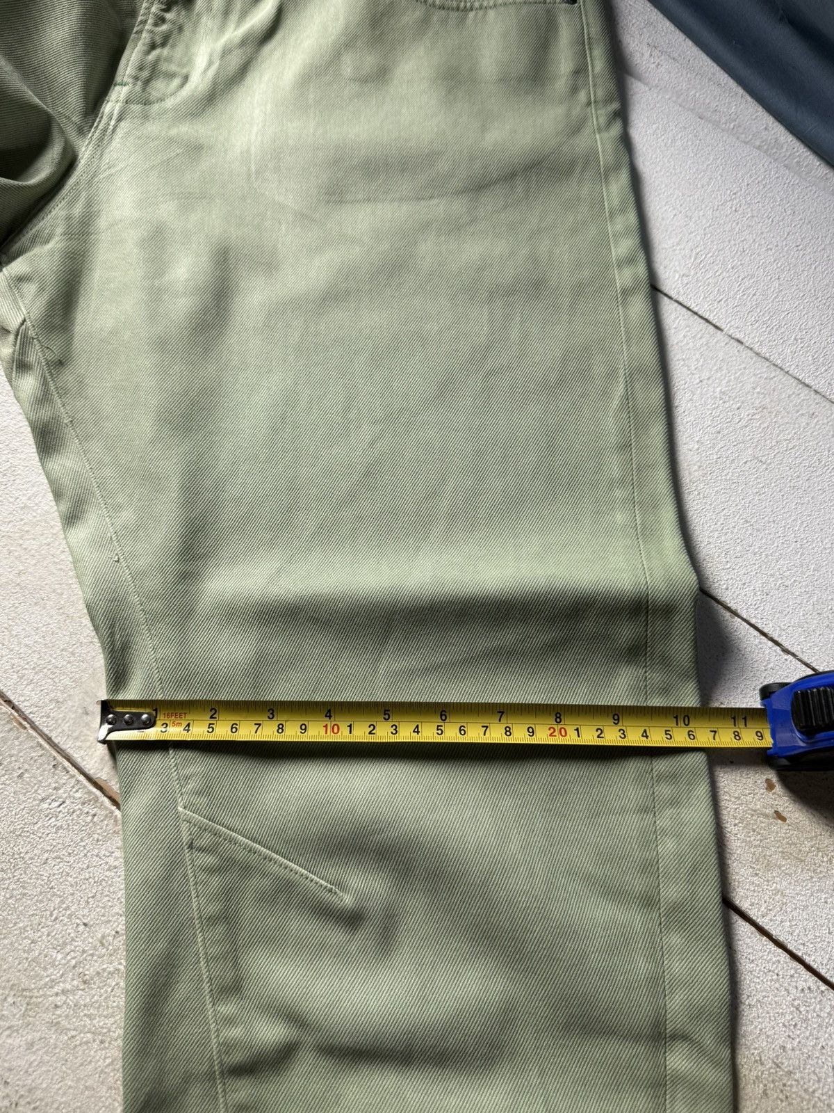 G-Star Retro 00s Avant Garde G-Star RAW 3D Tapered Mint Green Jeans Size US 36 / EU 52 - 23 Thumbnail