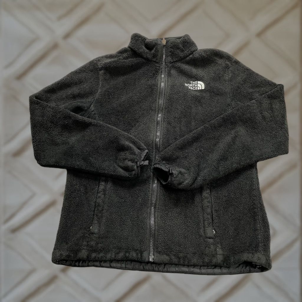 The North Face The North Face Osito Fleece Jacket Women S Black Full Zip Pocket Hiking Size S / US 4 / IT 40 - 1 Thumbnail