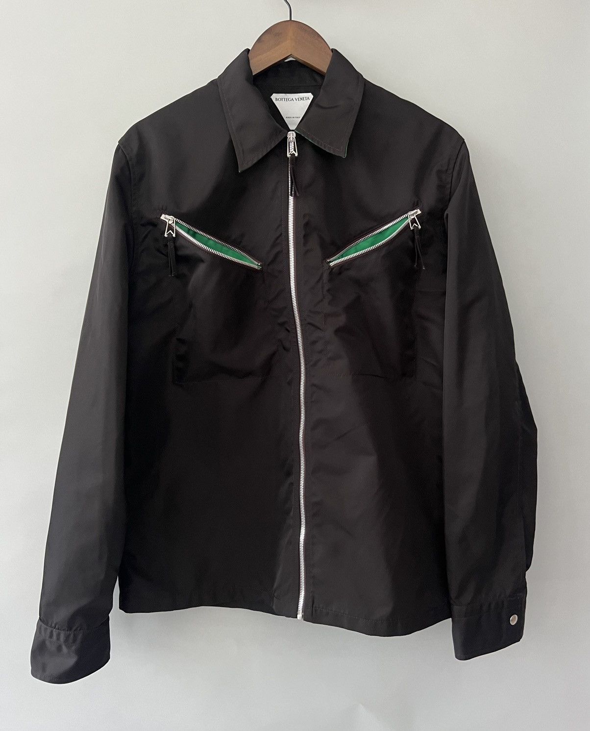 Bottega Veneta Bottega Veneta Sample Zipper Gabardine Jacket Size US S / EU 44-46 / 1 - 1 Thumbnail